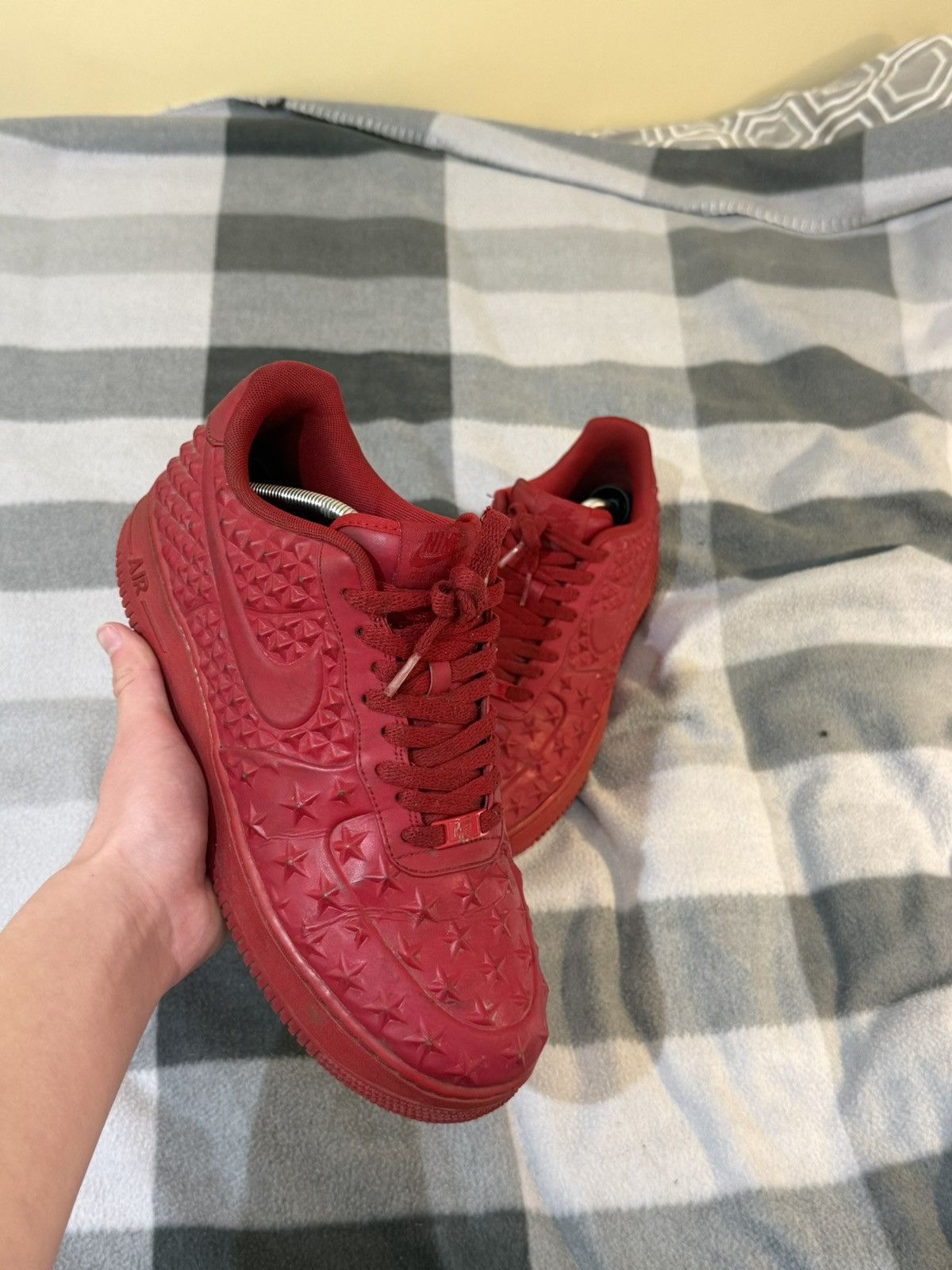 Nike Independence day red air force 1 Size US 11.5 / EU 44-45 - 1 Thumbnail