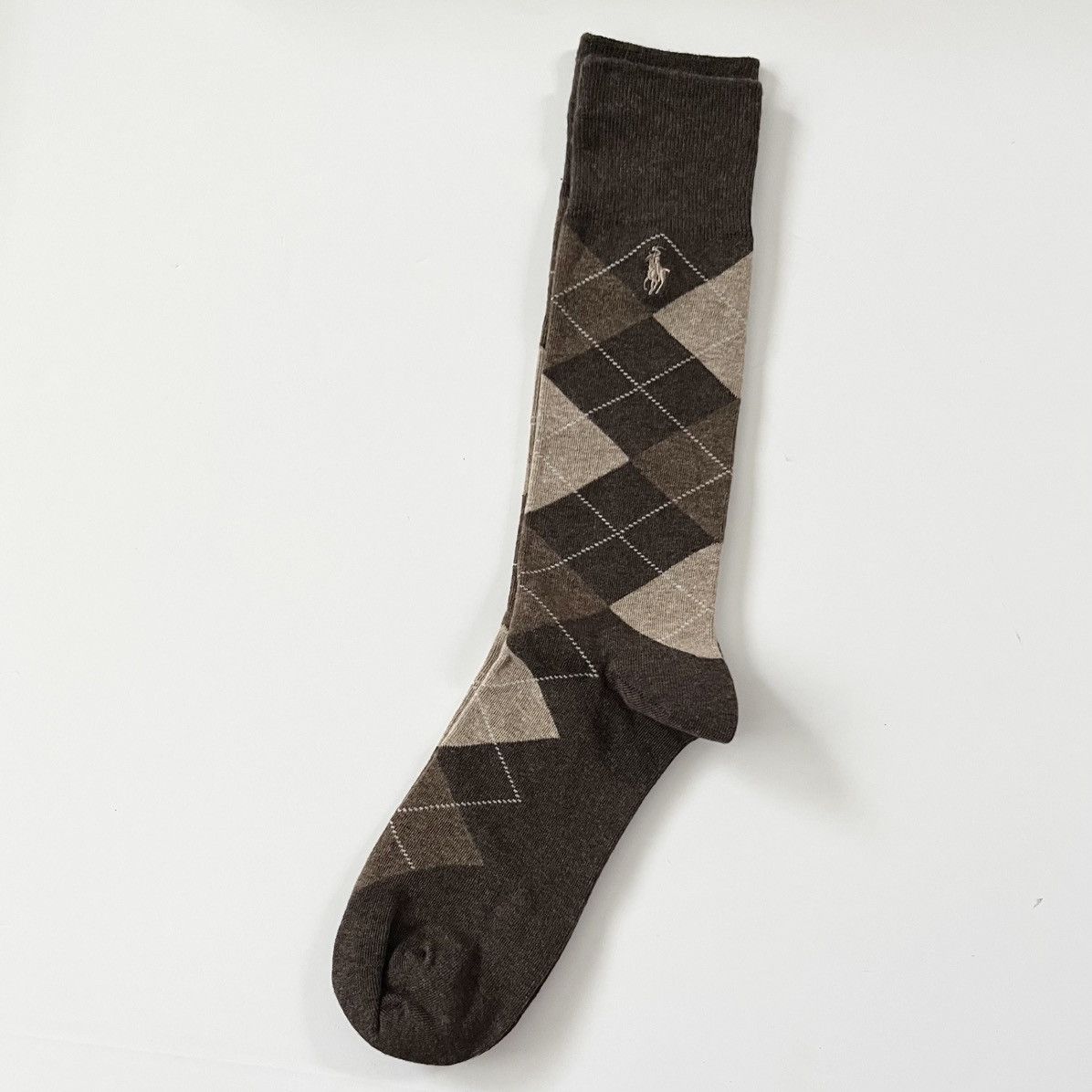 Ralph Lauren Argyle brown long socks Size ONE SIZE - 12 Thumbnail