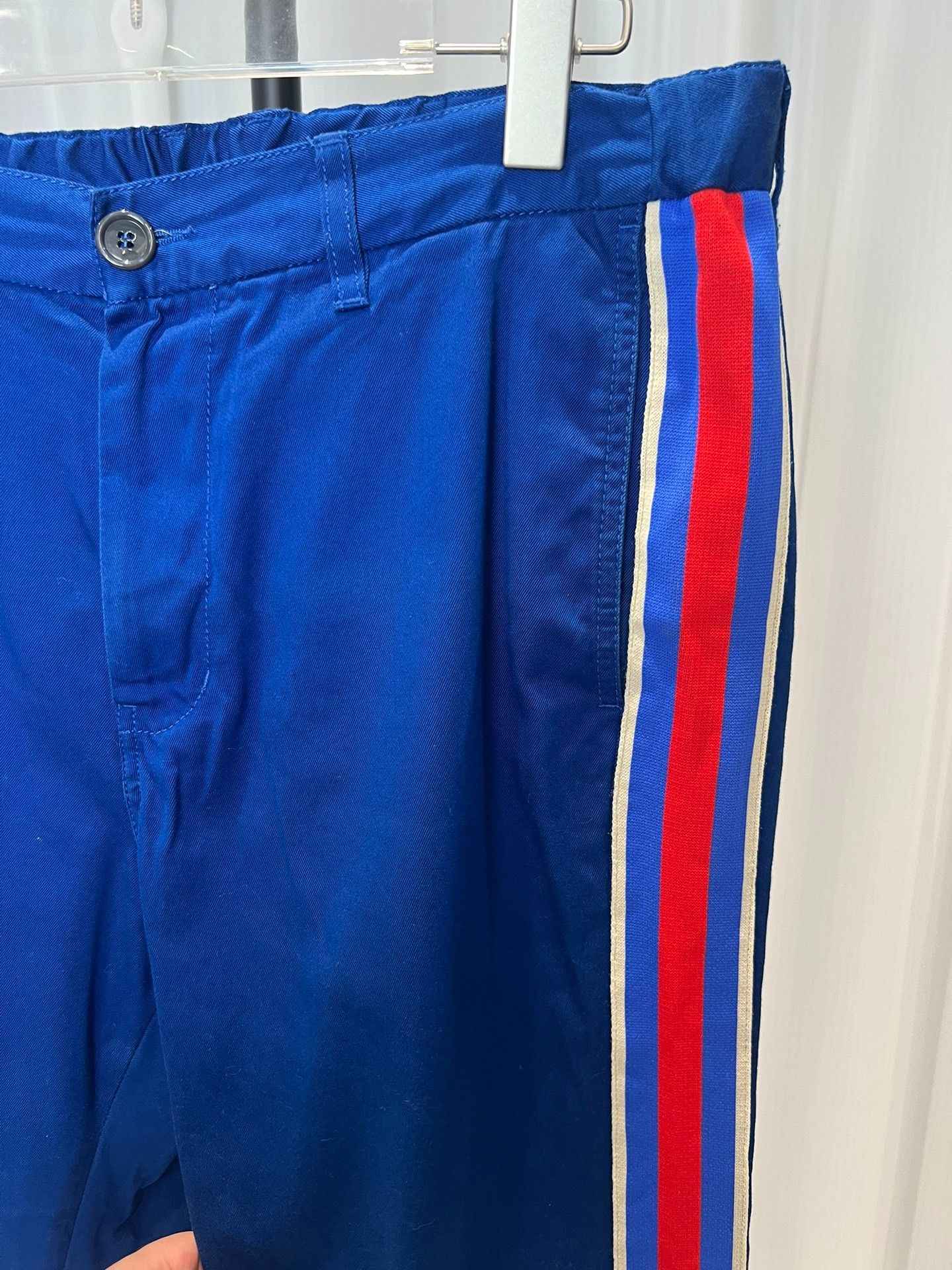 Gucci Gucci Gucci classic striped small logo casual pants Size US 32 / EU 48 - 4 Thumbnail