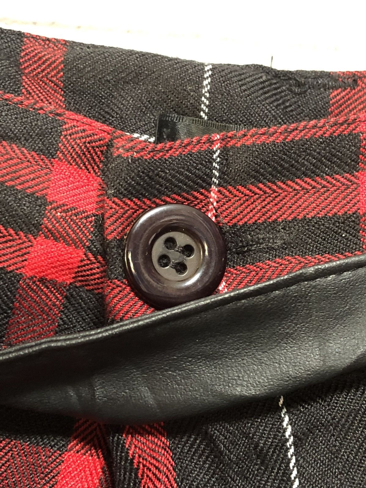 Japanese Brand Japanese Brand Sex Pot Revenge Punk Bondage Tartan Pants Size US 33 - 11 Thumbnail