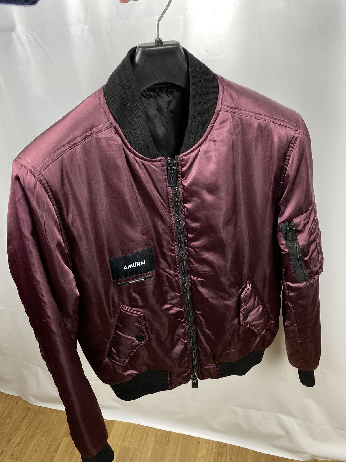 Designer Amurai Bomber Jacket Men size M Size US M / EU 48-50 / 2 - 8 Thumbnail