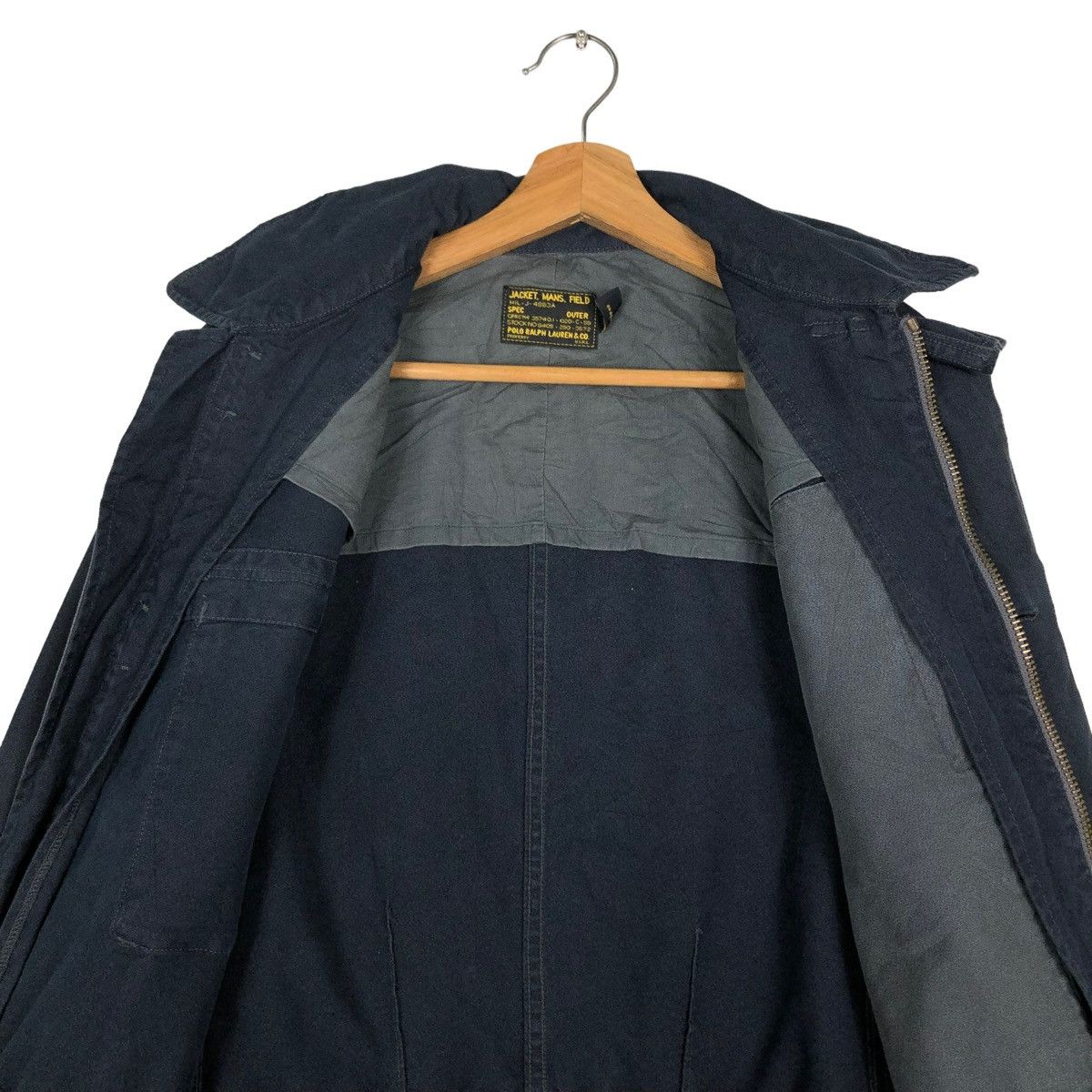Polo Ralph Lauren 🔥ROYAL BLUE INSPECTOR RRL UNIFORM COMBAT GARMENTS LTD ARMY Size US S / EU 44-46 / 1 - 14 Thumbnail
