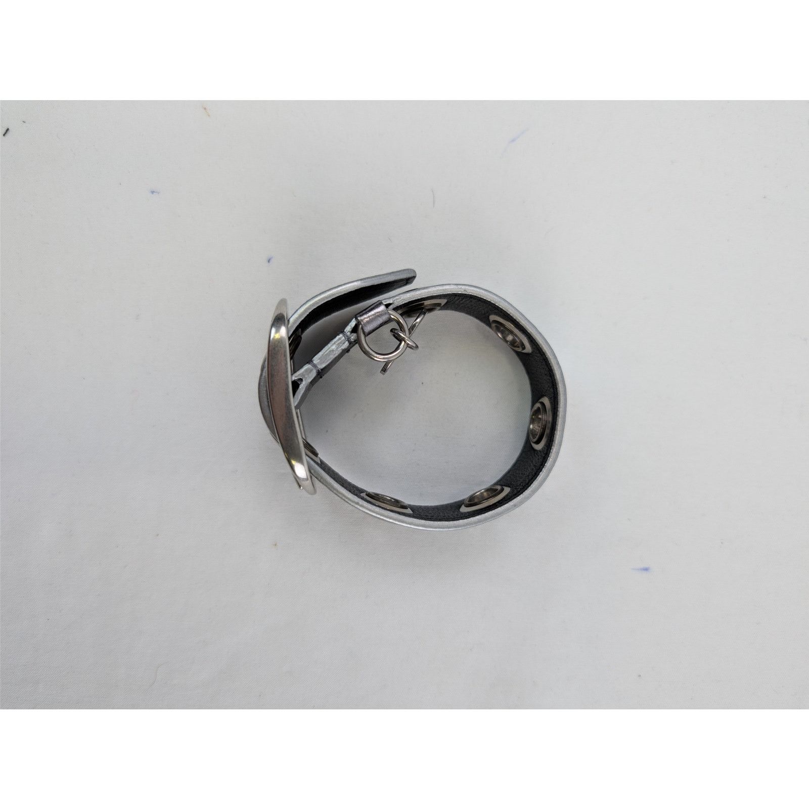 Balenciaga o1rshd1 Q:2 / Size: S / Le Cagole Bracelet in Silver Size ONE SIZE - 2 Thumbnail