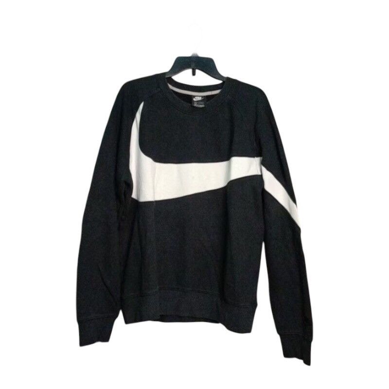 Nike × Vintage Rare‼️Nike Big Swoosh Sweater Size US L / EU 52-54 / 3 - 1 Thumbnail