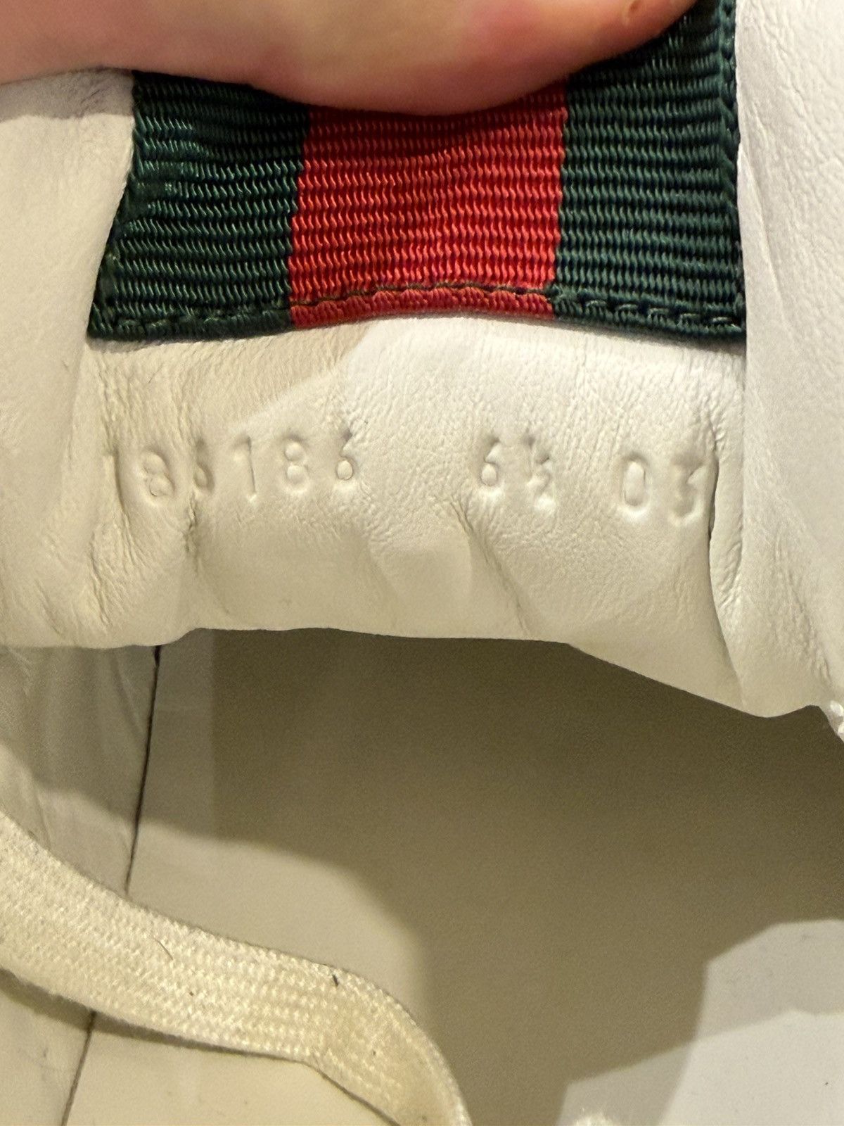 Gucci Gucci Re Web Sneakers - Grey Size US 6.5 / EU 39-40 - 6 Thumbnail
