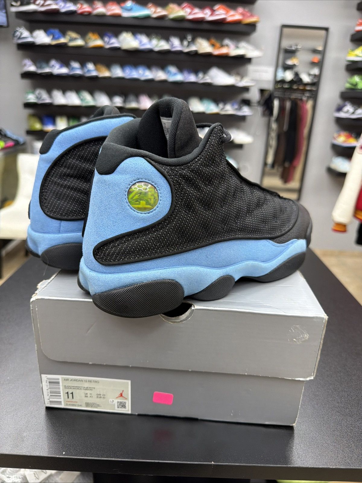 Jordan Brand Size 11 - Air Jordan Retro 13 Black University Blue White Size US 11 / EU 44 - 9 Thumbnail