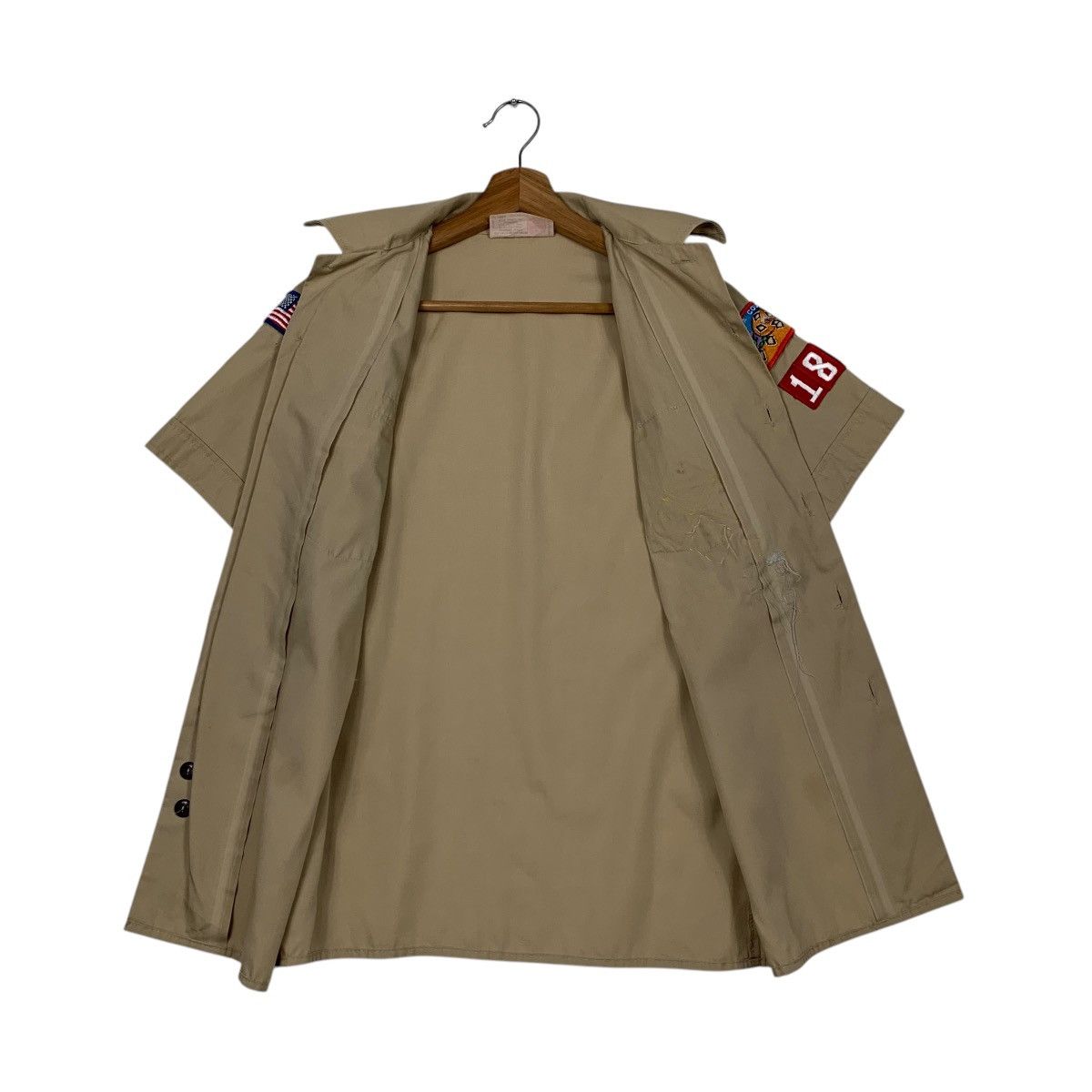 Vintage 90’s BOY SCOUTS of AMERICA Usa Made Shirt Youth L #2353-C105 Size US L / EU 52-54 / 3 - 11 Thumbnail