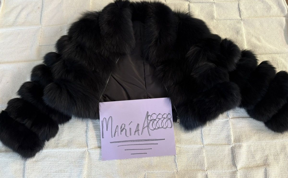 Other Fox Fur Bomber Size XXL / US 16-18 / IT 52-54 - 5 Thumbnail
