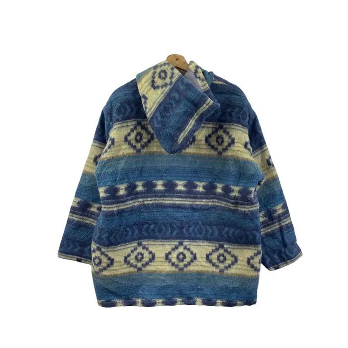 Vintage Vtg 90’ AZTEC NAVAJO ART All Over Print Duffle Coat Jacket Size US M / EU 48-50 / 2 - 3 Thumbnail