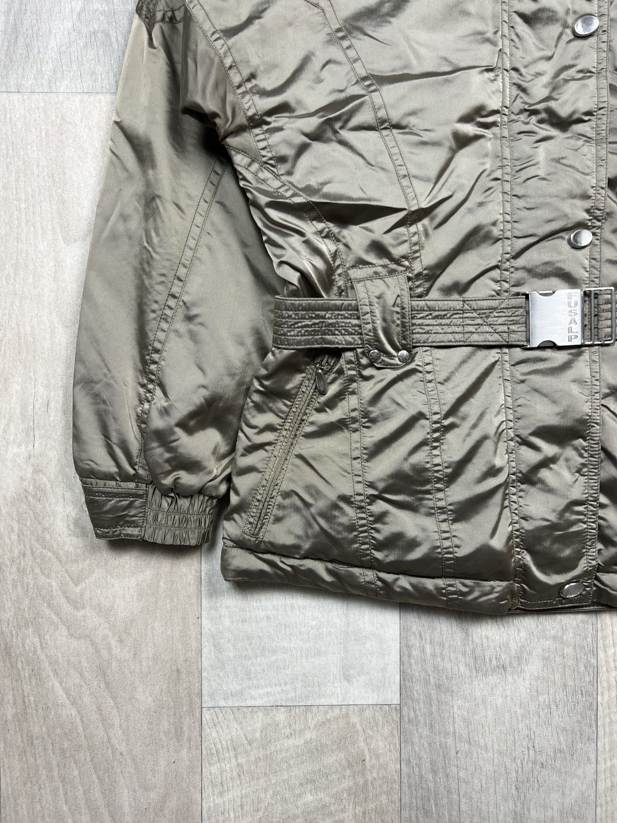 Fusalp Fusalp Nylon Shimmer Ski Jacket (Y0187) Size M / US 6-8 / IT 42-44 - 2 Thumbnail