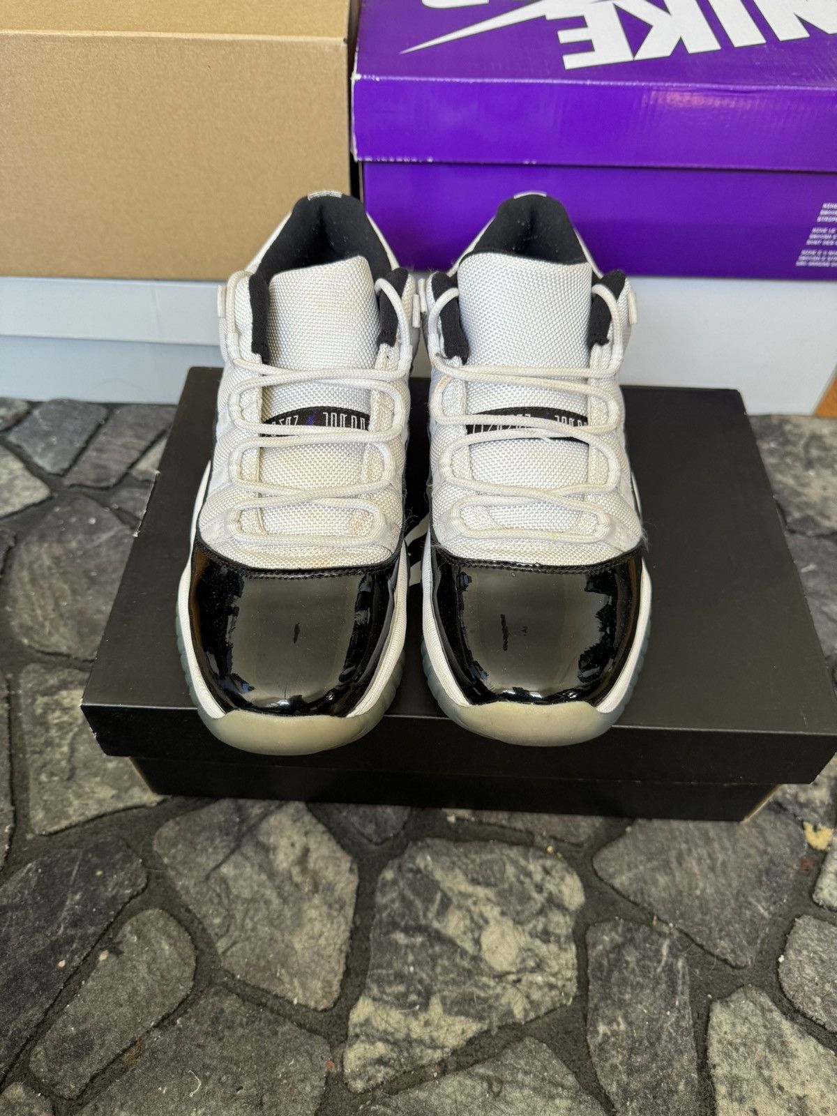 Air jordan 11 low concord size 6.5 shop