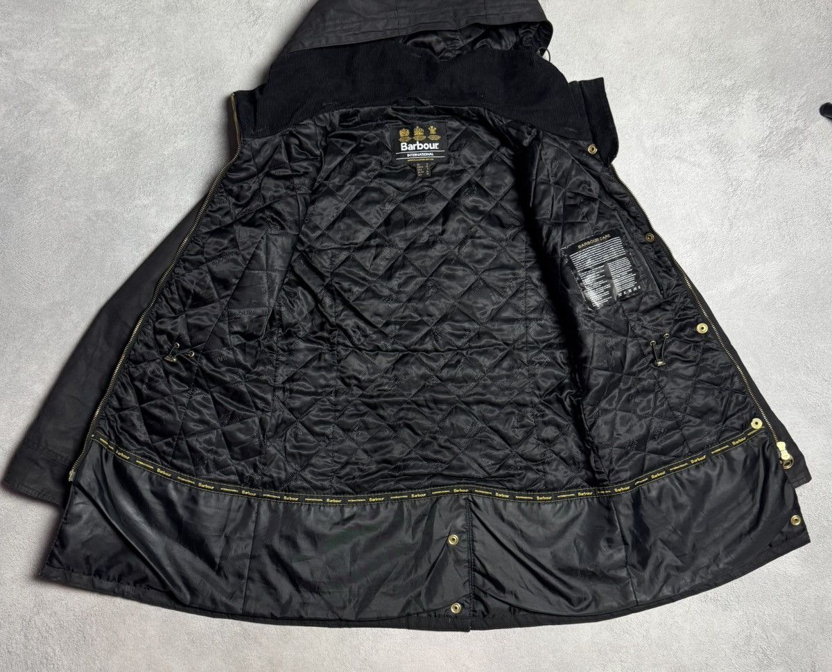 Barbour Barbour International Kirk Wax Cotton Hooded Jacket Size S / US 4 / IT 40 - 12 Thumbnail
