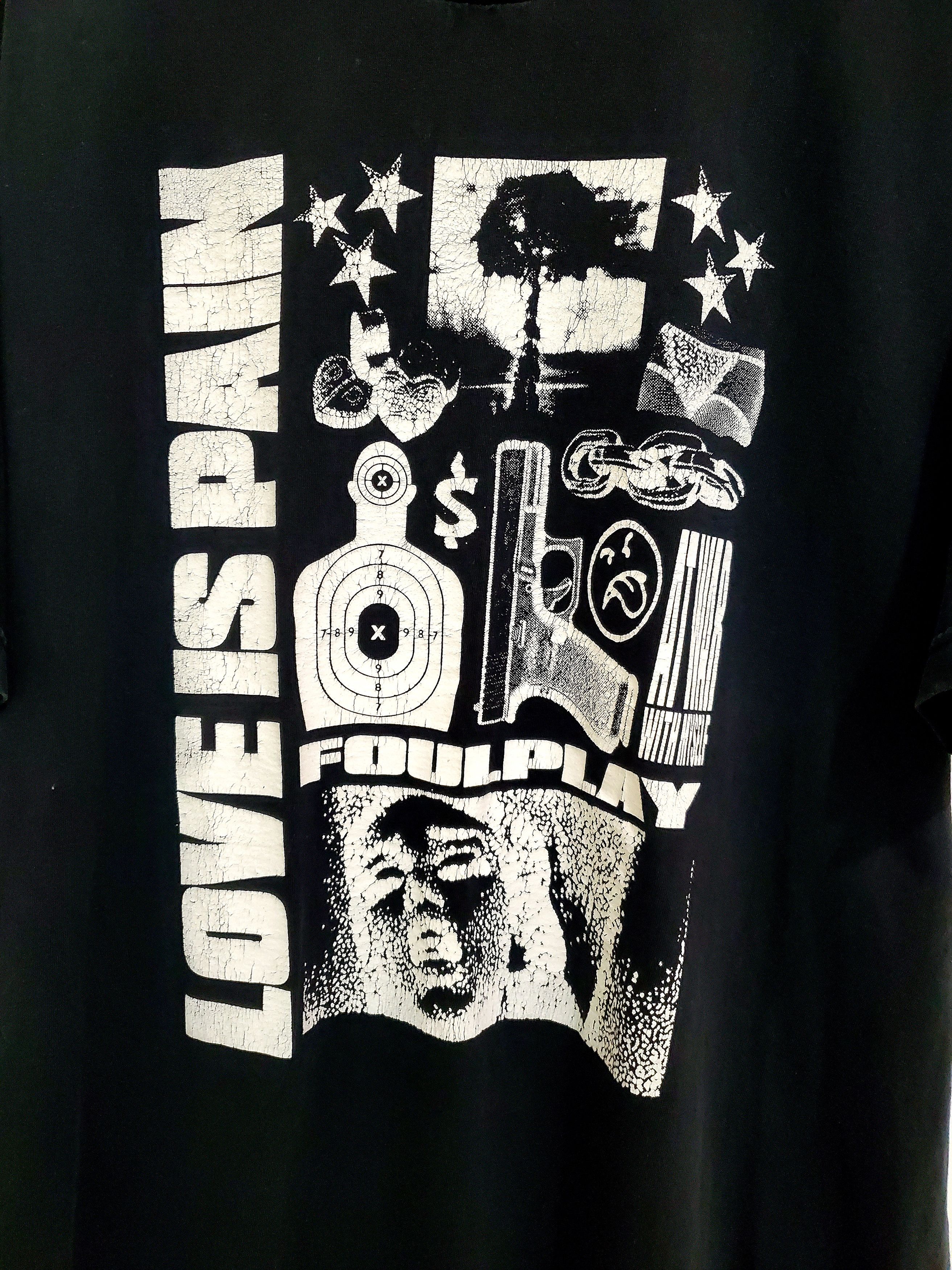 Band Tees × Vintage Vintage v2k foulplay love is pain Tshirt size Xl Size US XL / EU 56 / 4 - 2 Thumbnail
