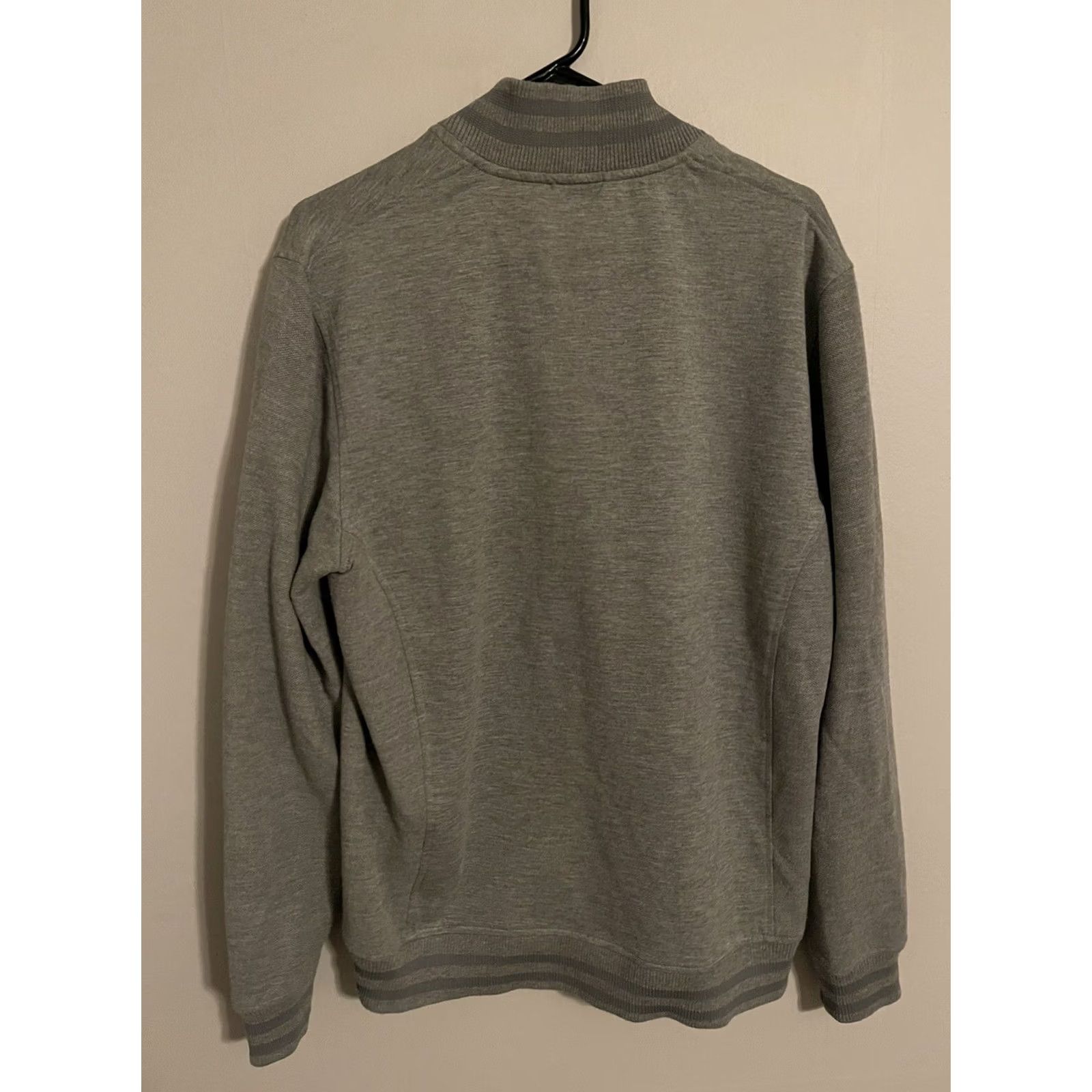 Ted Baker Ted Baker Gray 1/4 Zip Pullover Sweater Sweatshirt - Men's 5 Size US S / EU 44-46 / 1 - 4 Thumbnail