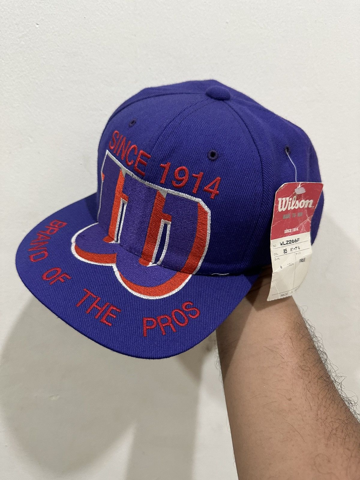 Vintage Rare 90’s Wilson Snapback NOS Size ONE SIZE - 1 Thumbnail