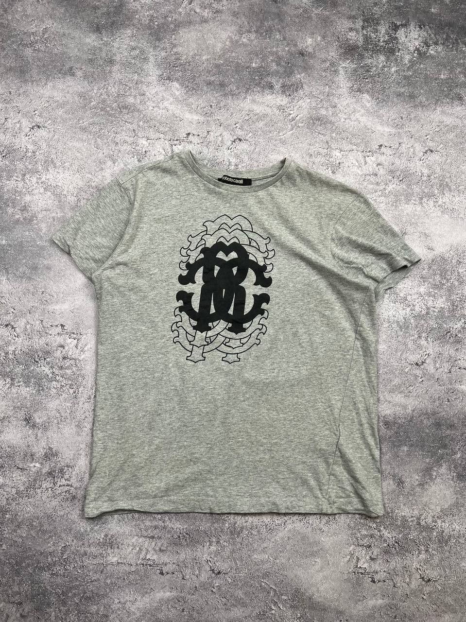 Roberto Cavalli Vintage Roberto Cavalli T-shirt Just Cavalli Big Logo Tee Size L / US 10 / IT 46 - 1 Thumbnail