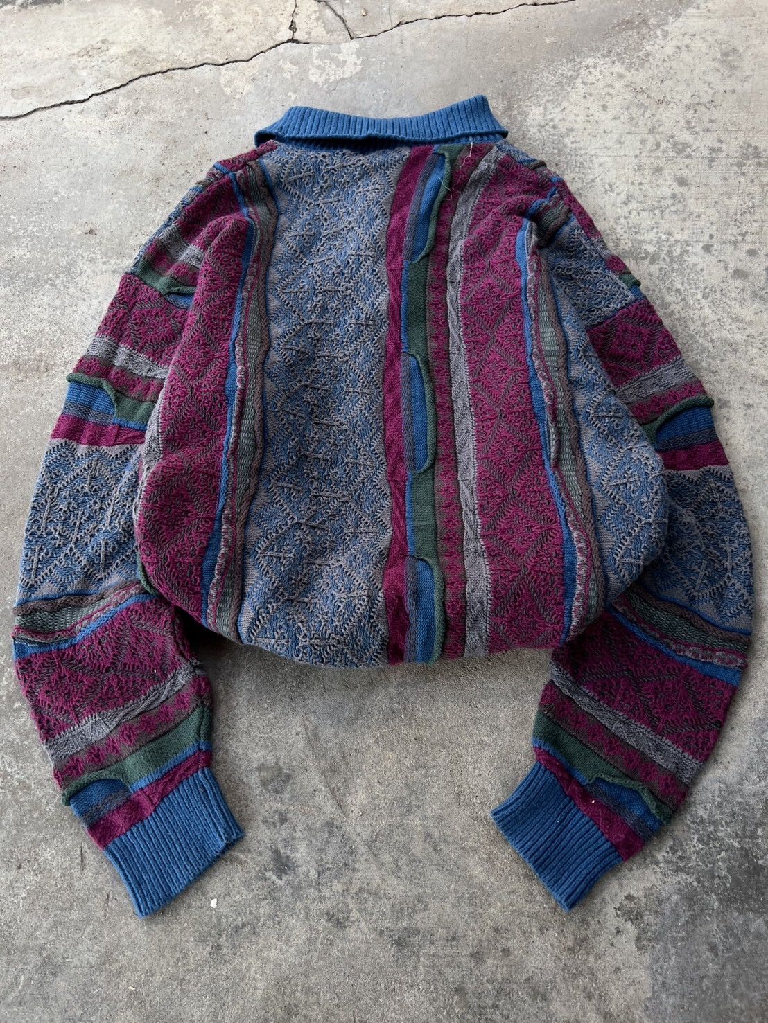 Vintage Coogi Style Sweater Half Zip Japanese Brand Size US M / EU 48-50 / 2 - 6 Thumbnail