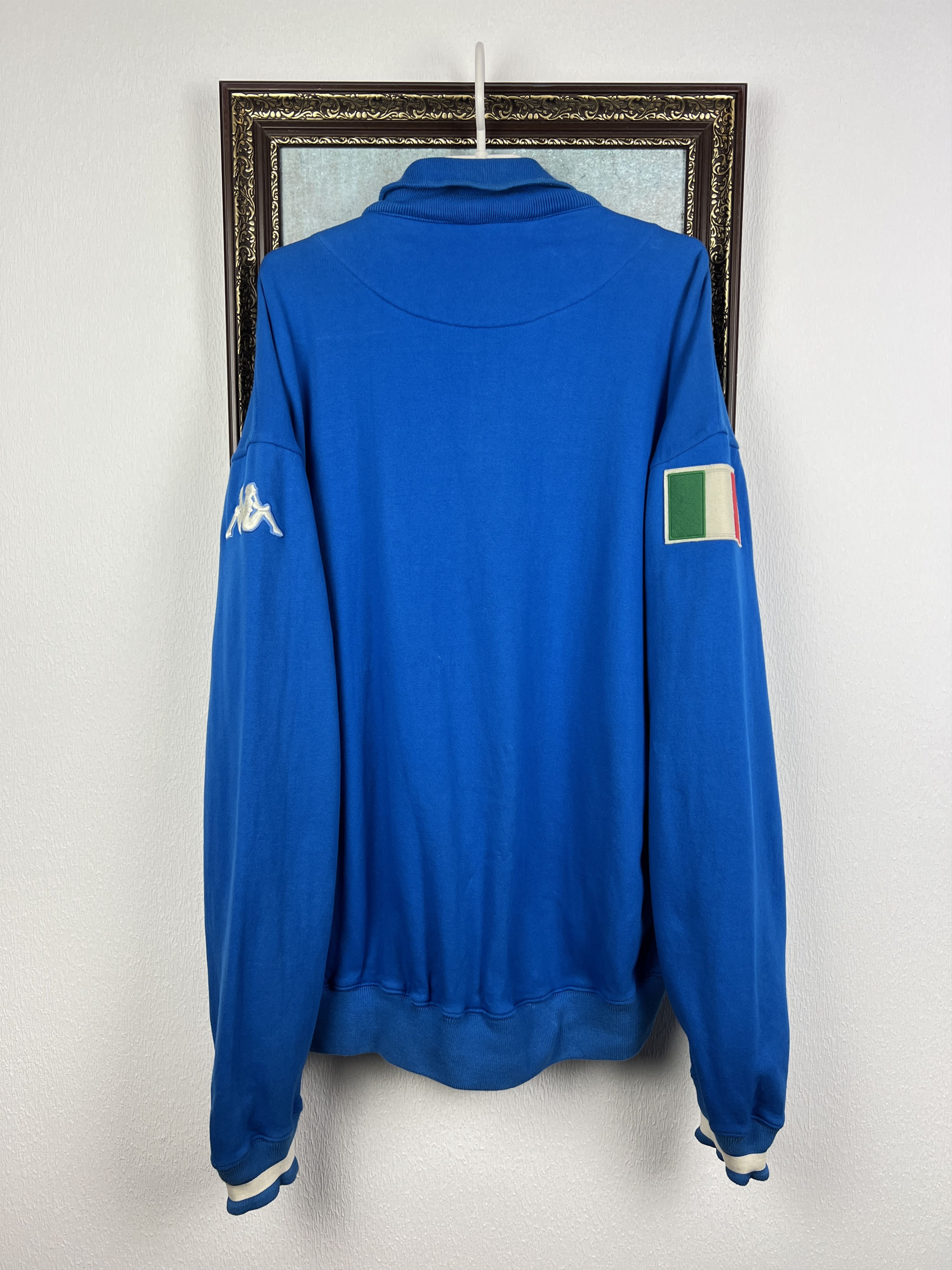 Kappa Vintage 2000's Kappa Italy Football Jacket Soccer Track Top Size US XXL / EU 58 / 5 - 9 Thumbnail