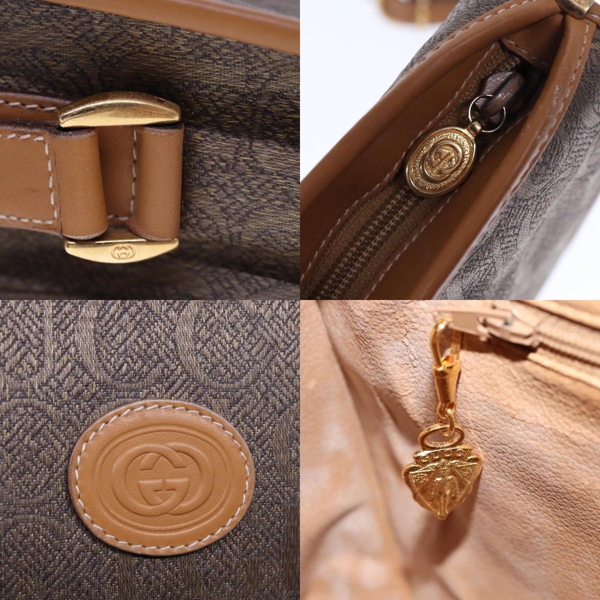 Gucci GUCCI Shoulder Bag Canvas Beige 001 23 001 23 Size ONE SIZE - 11 Thumbnail