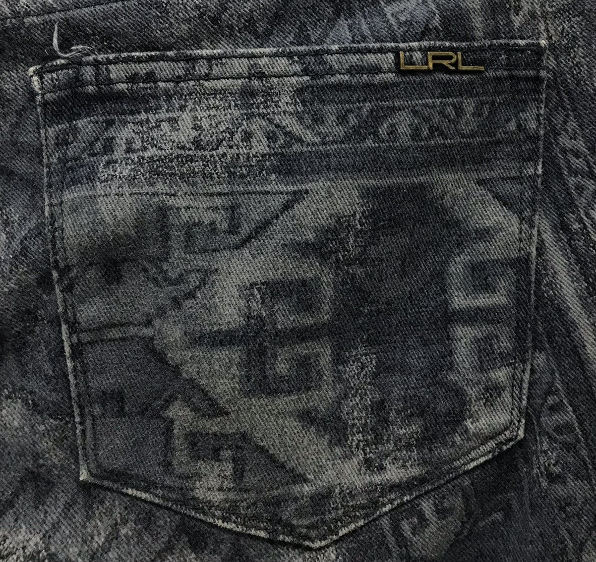 Ralph Lauren × Vintage Vintage LRL Ralph Lauren Jeans Modern Straight Pants Size US 34 / EU 50 - 7 Thumbnail