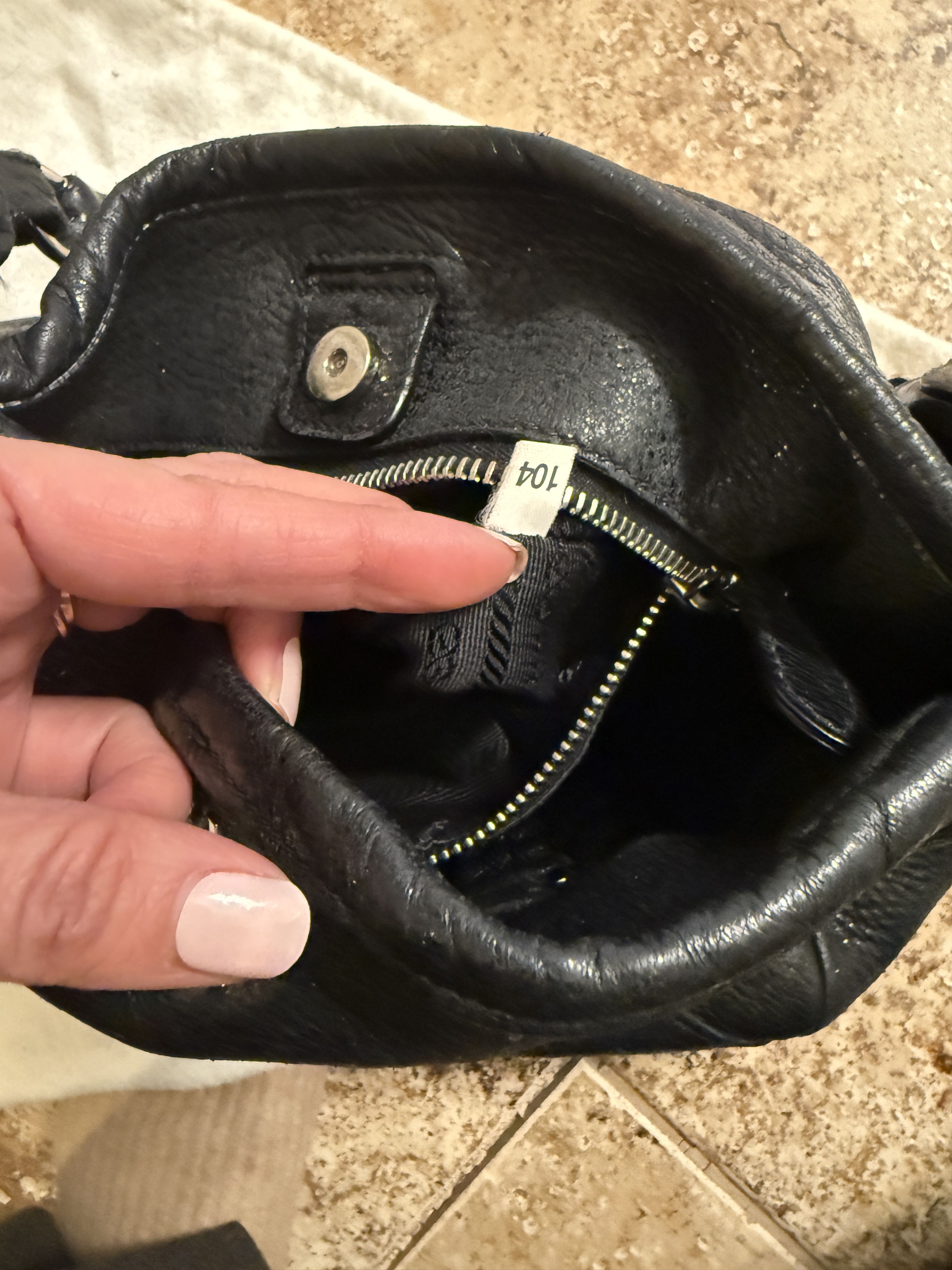 Prada Prada black shimmery leather chain bag Size ONE SIZE - 5 Thumbnail