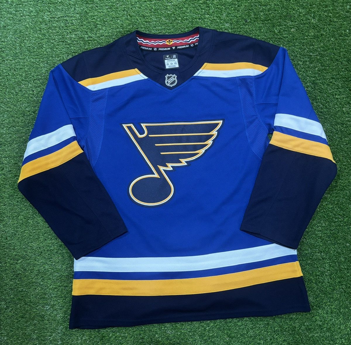 NHL Fanatics NHL St. Louis Blues Alternate Third Jersey Sz 50 Size US M / EU 48-50 / 2 - 1 Thumbnail