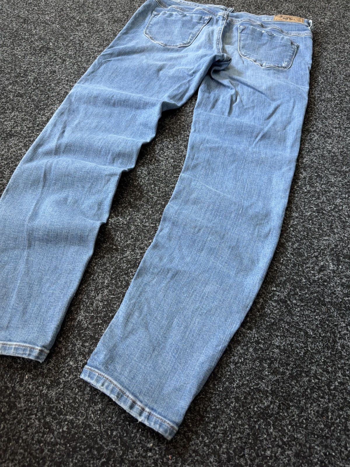 Diesel Luxury Y2K Diesel Livier-Ankle Light Wash Skinny Jeans W31 Size 31" - 12 Thumbnail