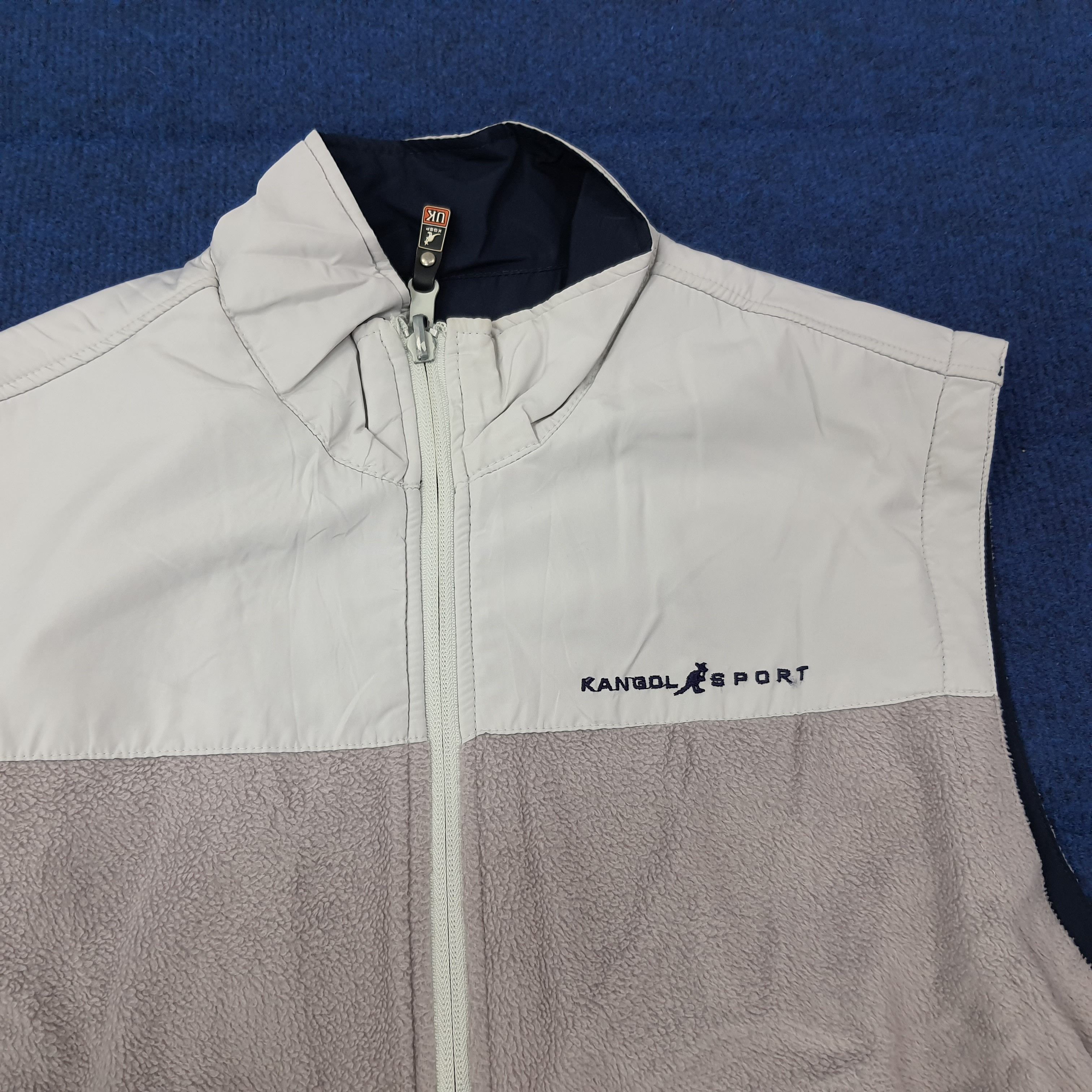 Kangol Vintage KGSP Kangol Sports Reversible Fleece Jacket C267N9 Size US M / EU 48-50 / 2 - 4 Thumbnail