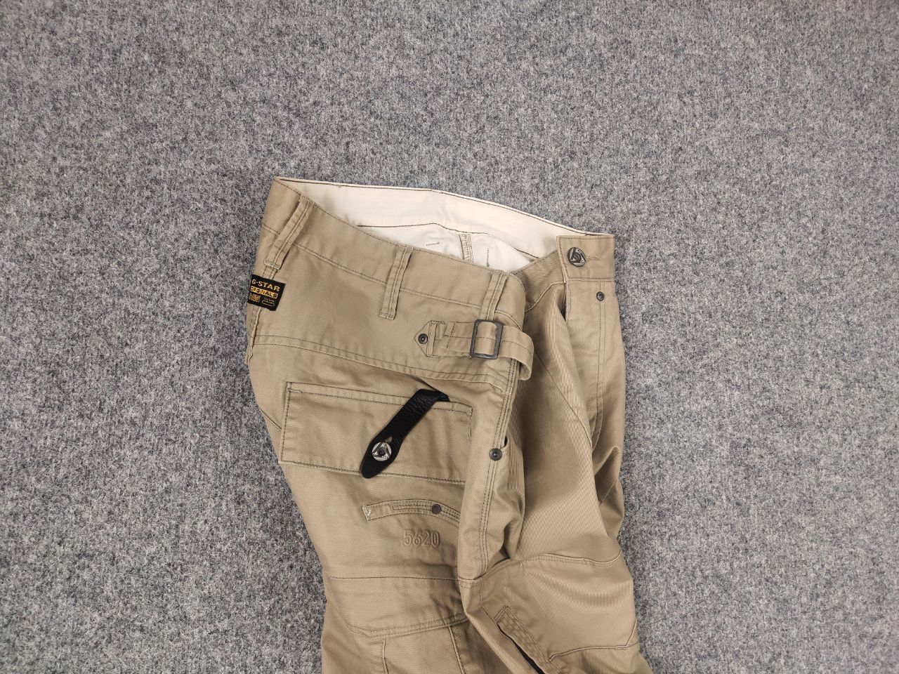 G-Star G Star Raw Trail 5620 Tapered Canvas Pocket Cargo Pants Size US 34 / EU 50 - 4 Thumbnail