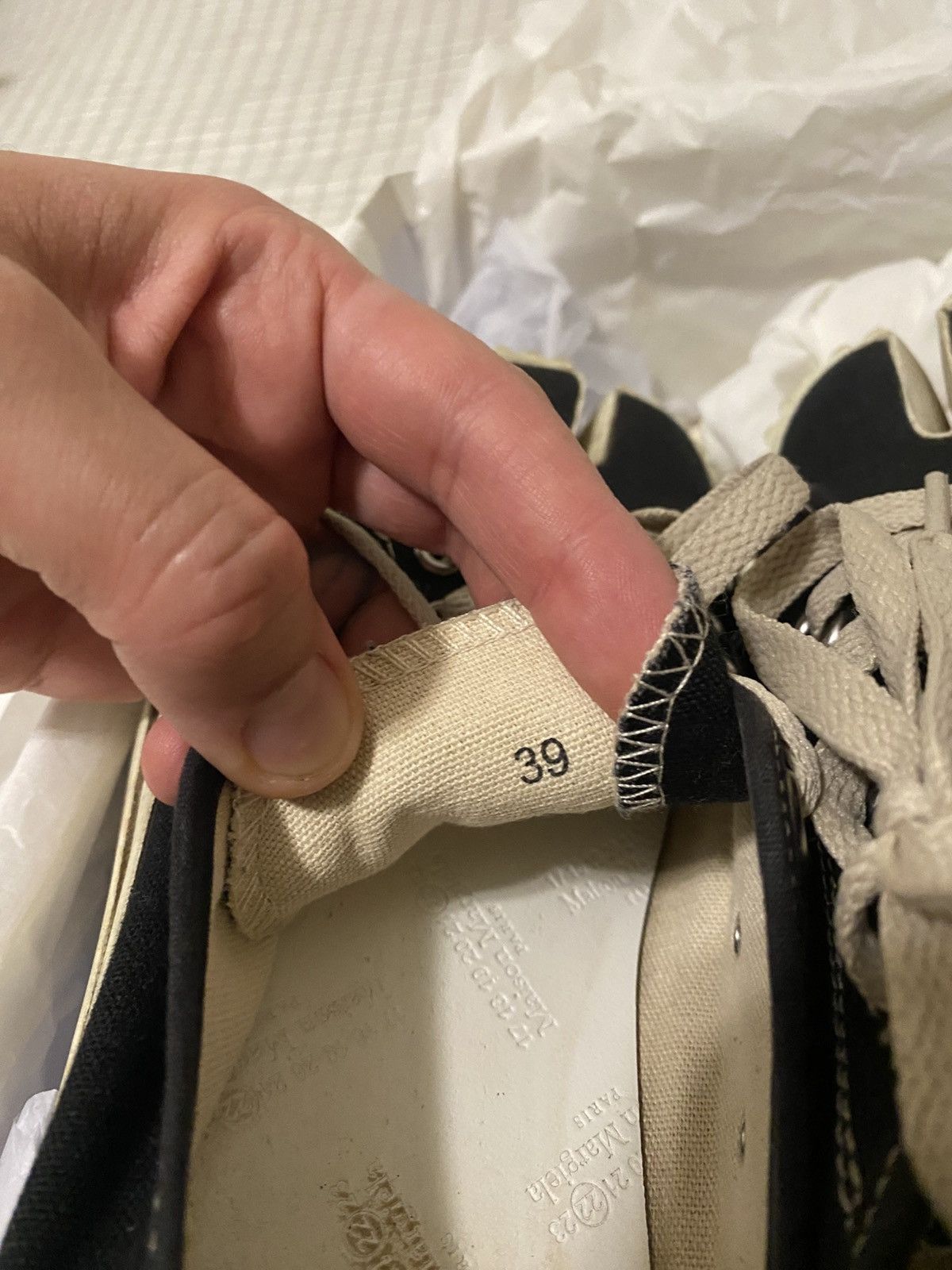 Maison Margiela Tabi Low Top Sneaker Size US 8.5 / EU 41-42 - 6 Thumbnail