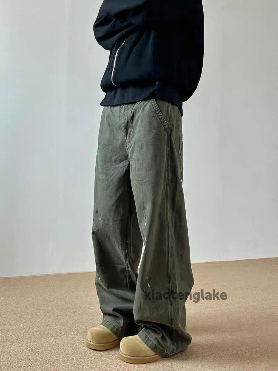 Designer × Japanese Brand × Vintage utility washed faded cleanfit yuppie carpenter pants Size US 32 / EU 48 - 1 Thumbnail