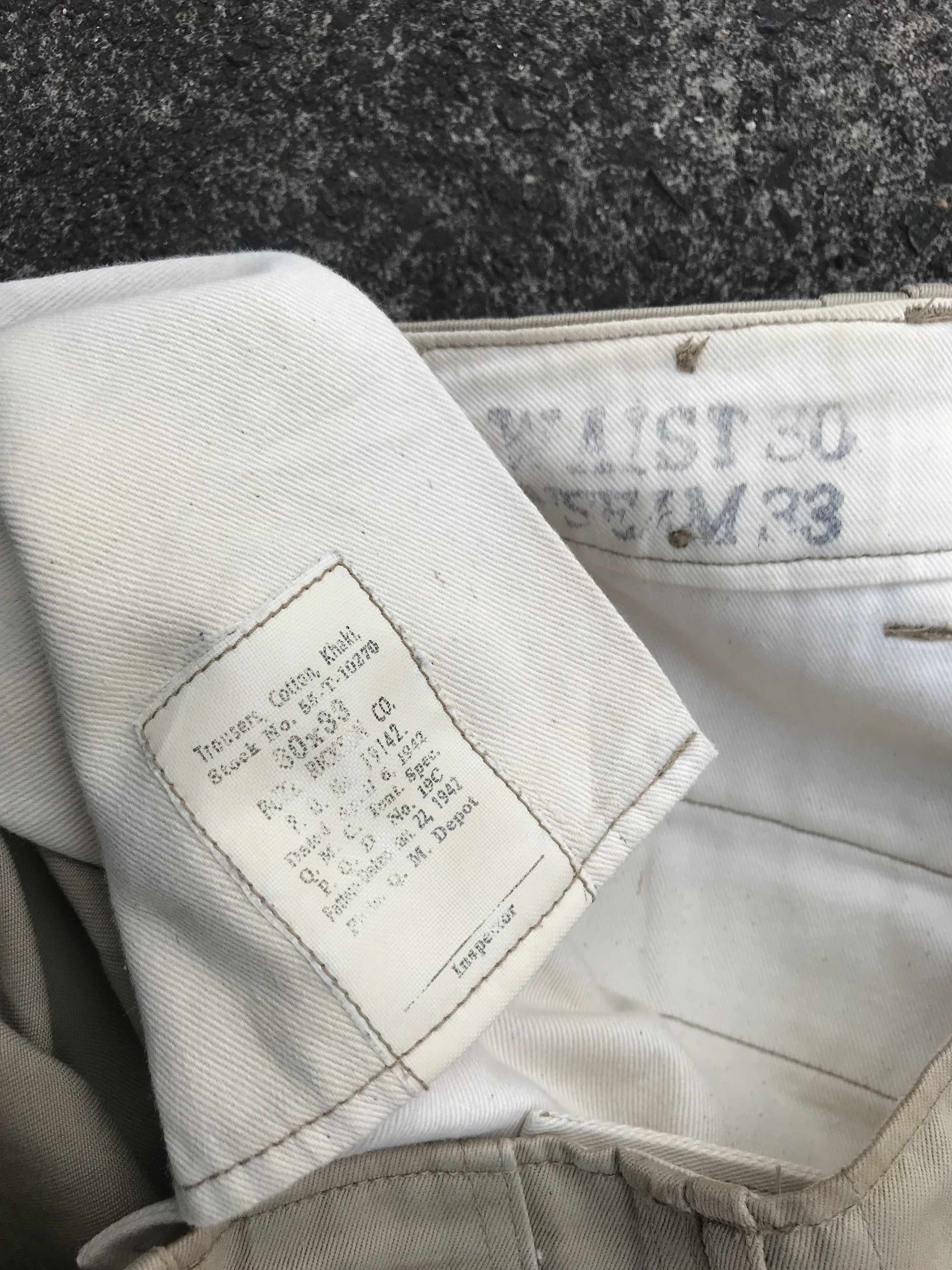 Buzz Rickson's Toyo enterprise buzz rickson’s original spec khaki trouser Size US 30 / EU 46 - 5 Thumbnail