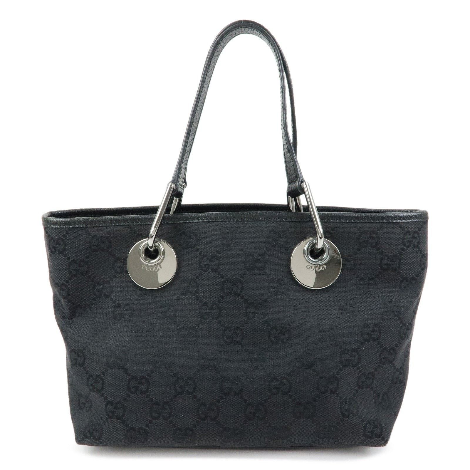 Gucci Gucci GG Canvas Mini Tote Black Size ONE SIZE - 1 Thumbnail