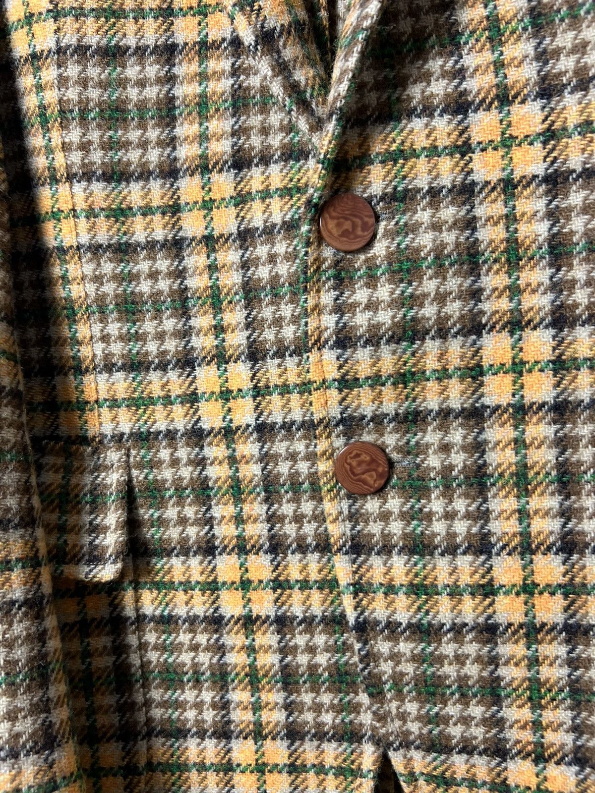 Doppiaa Rare Doppiiaa Aabenzio Tweed Checkered Blazer Jacket Size US M / EU 48-50 / 2 - 10 Thumbnail