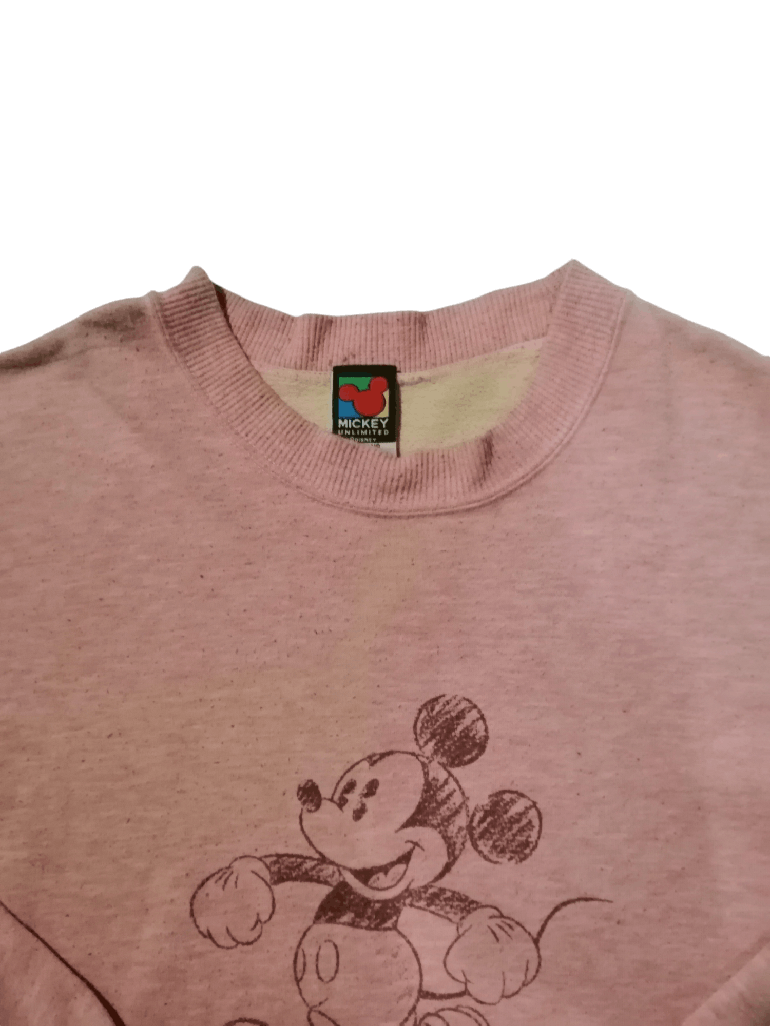 Designer × Disney × Vintage Vintage Mickey Unlimited Disney DIA Club Sweatshirt Size US L / EU 52-54 / 3 - 6 Thumbnail