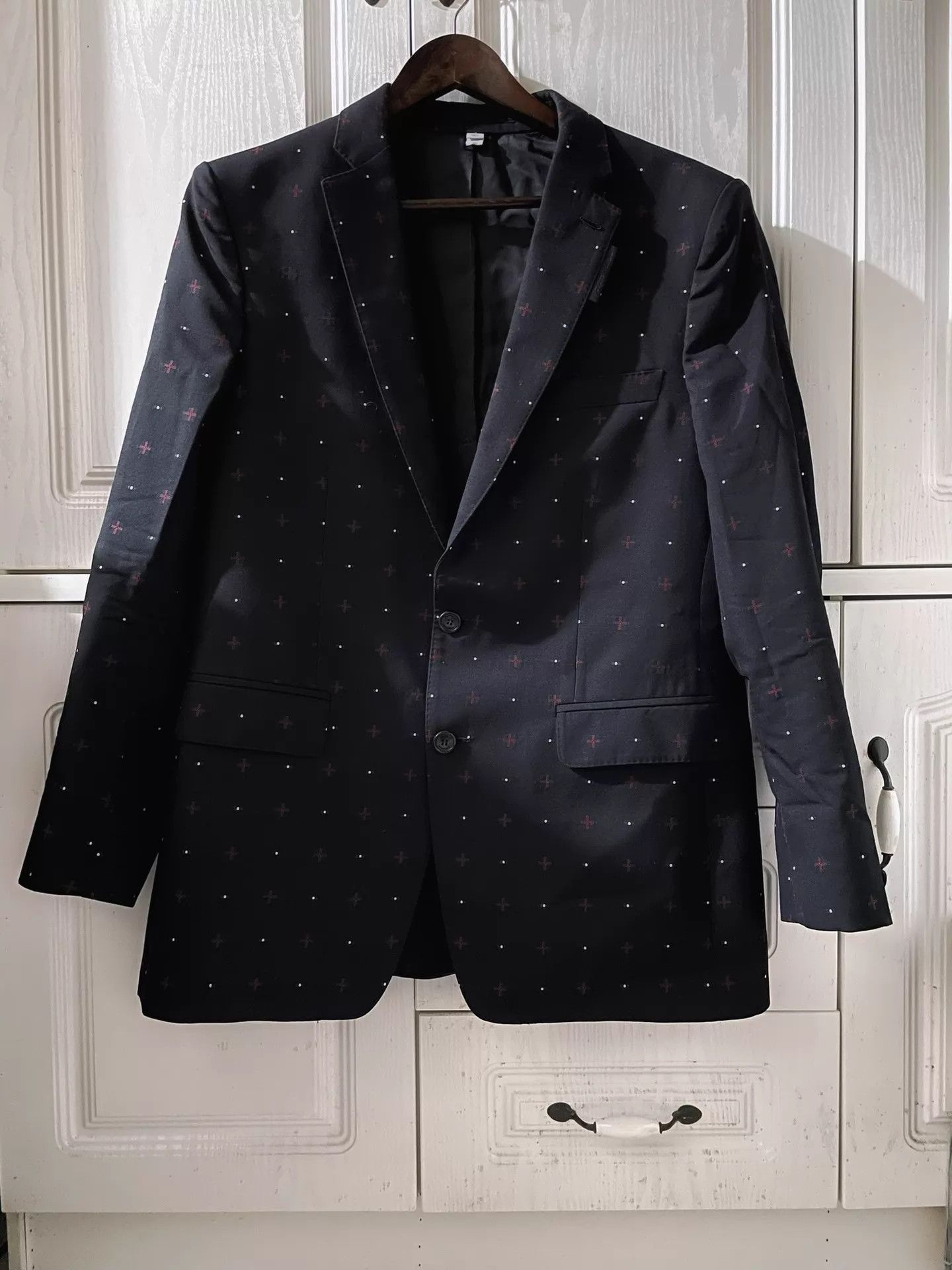Burberry Burberry 23S All Over Print Single Breasted Casual Jacket L Size US L / EU 52-54 / 3 - 1 Thumbnail