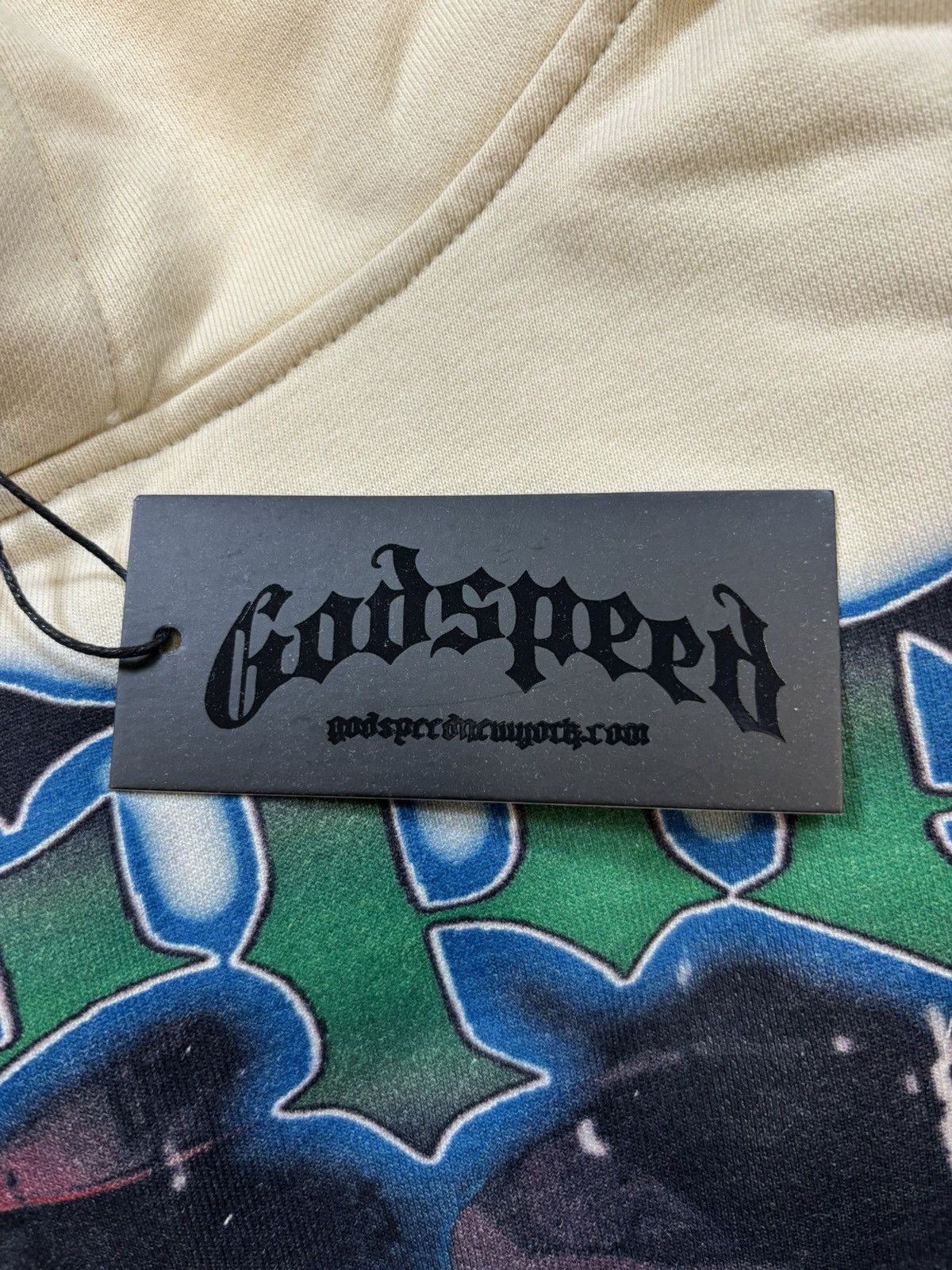 Godspeed Godspeed Lifes a Gamble Hoodie, Bone Size US XL / EU 56 / 4 - 11 Thumbnail
