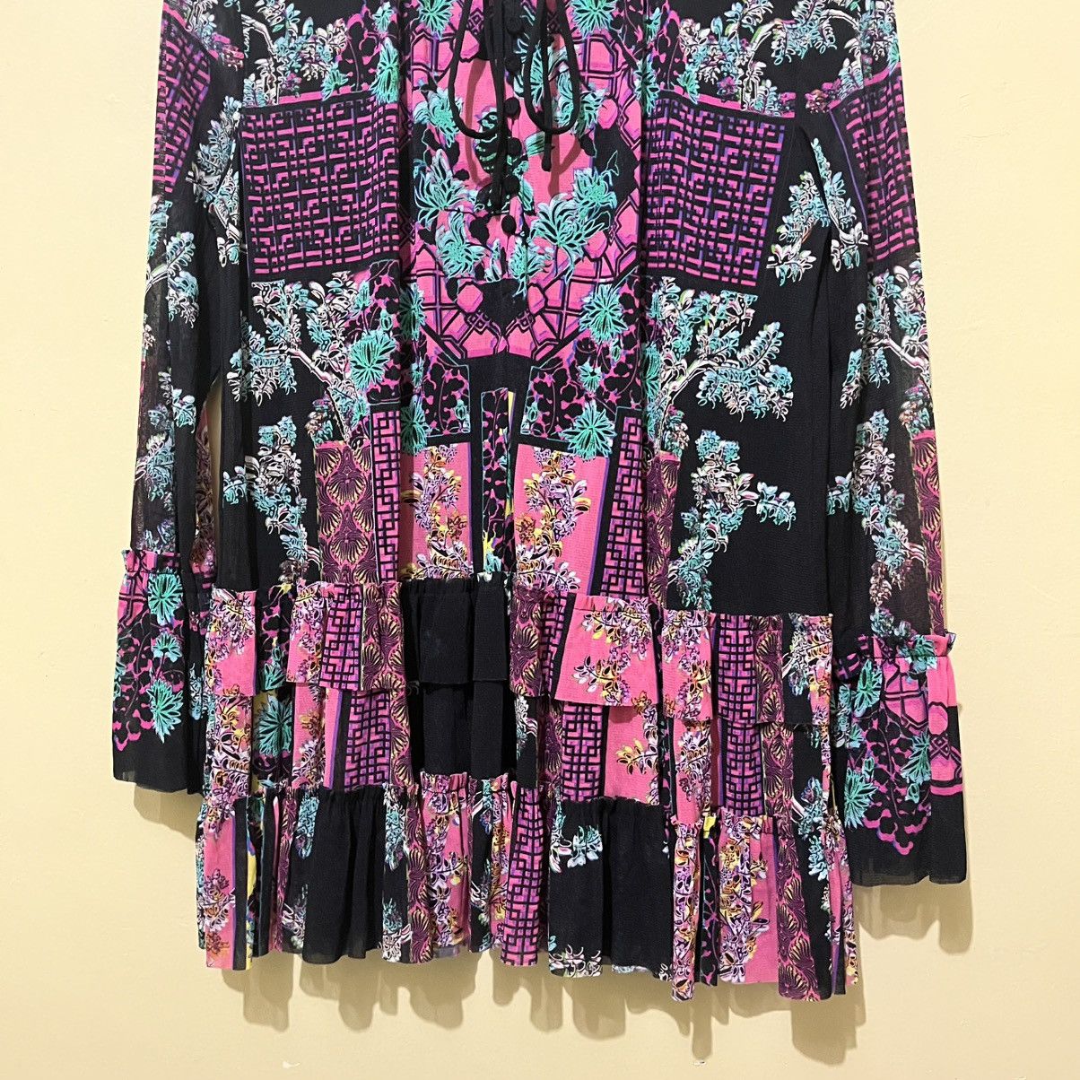 Vivienne Tam VIVIENNE TAM - MESH BIRD AND FLORAL DRESS Size XS / US 0-2 / IT 36-38 - 5 Thumbnail