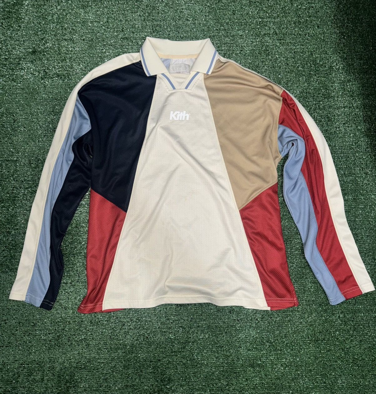Kith Kith multi-coloured long sleeve soccer Jersey Size US S / EU 44-46 / 1 - 1 Thumbnail