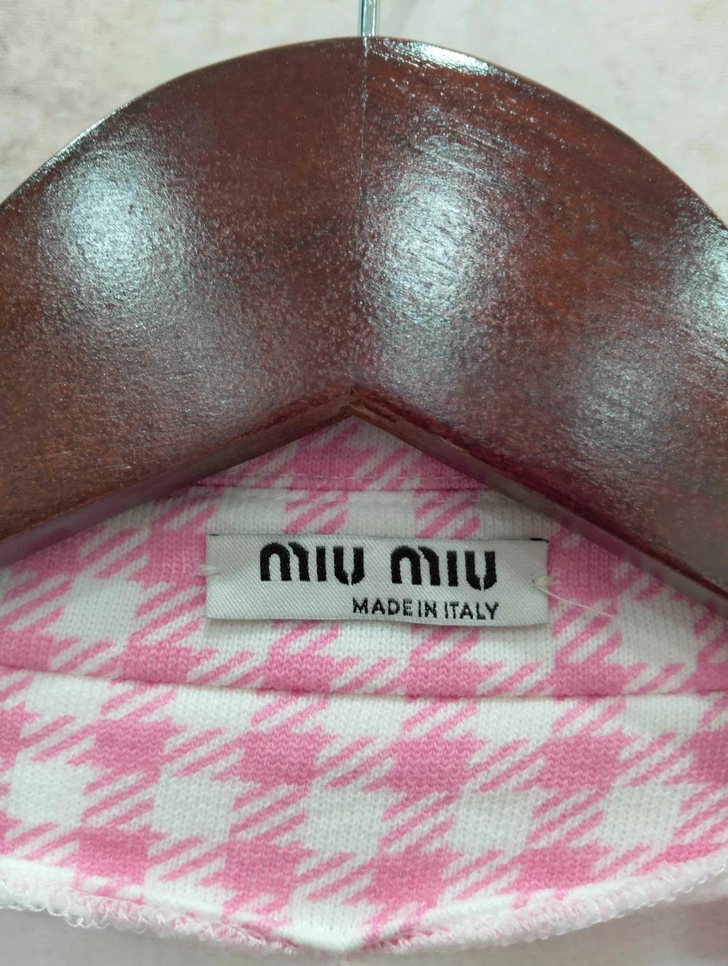 Miu Miu MIU MIU Checkered Collared Shirt-Jacket M Size M / US 6-8 / IT 42-44 - 3 Thumbnail
