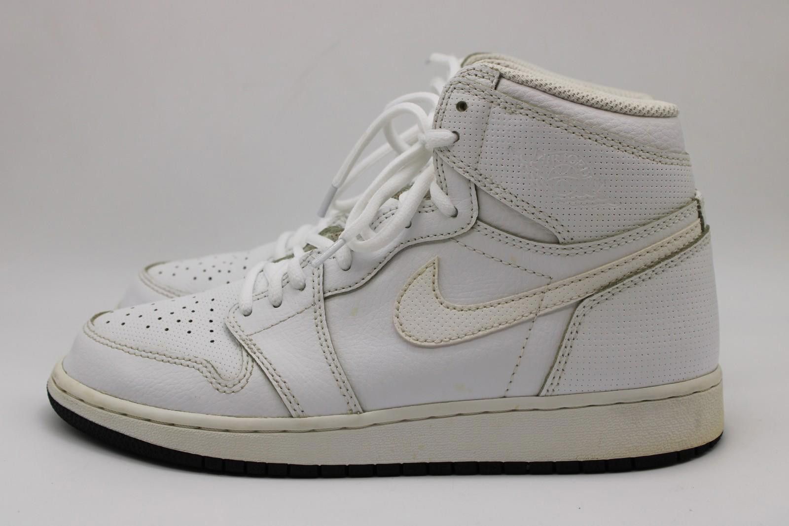 Jordan Brand Nike Air Jordan 1 Retro High OG White 575441-100 Size 6 Size US 6 / EU 39 - 2 Thumbnail