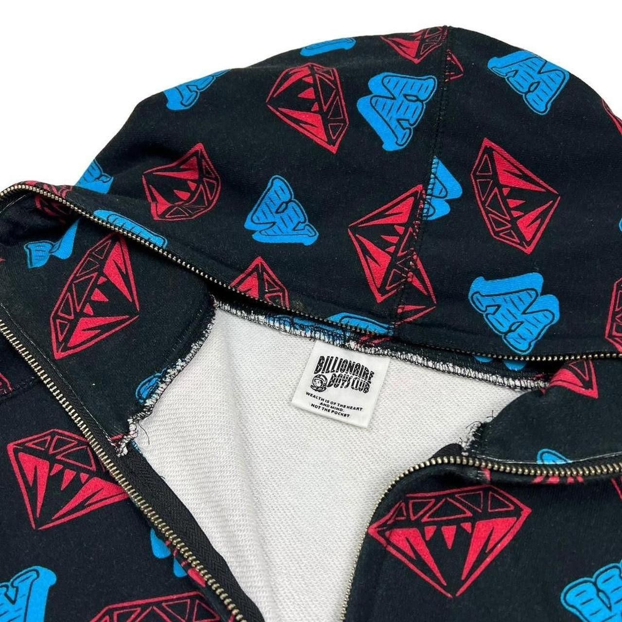 Billionaire Boys Club Vintage Billionaire Boys Club Diamonds & Dollars Hoodie - L Size US L / EU 52-54 / 3 - 4 Thumbnail