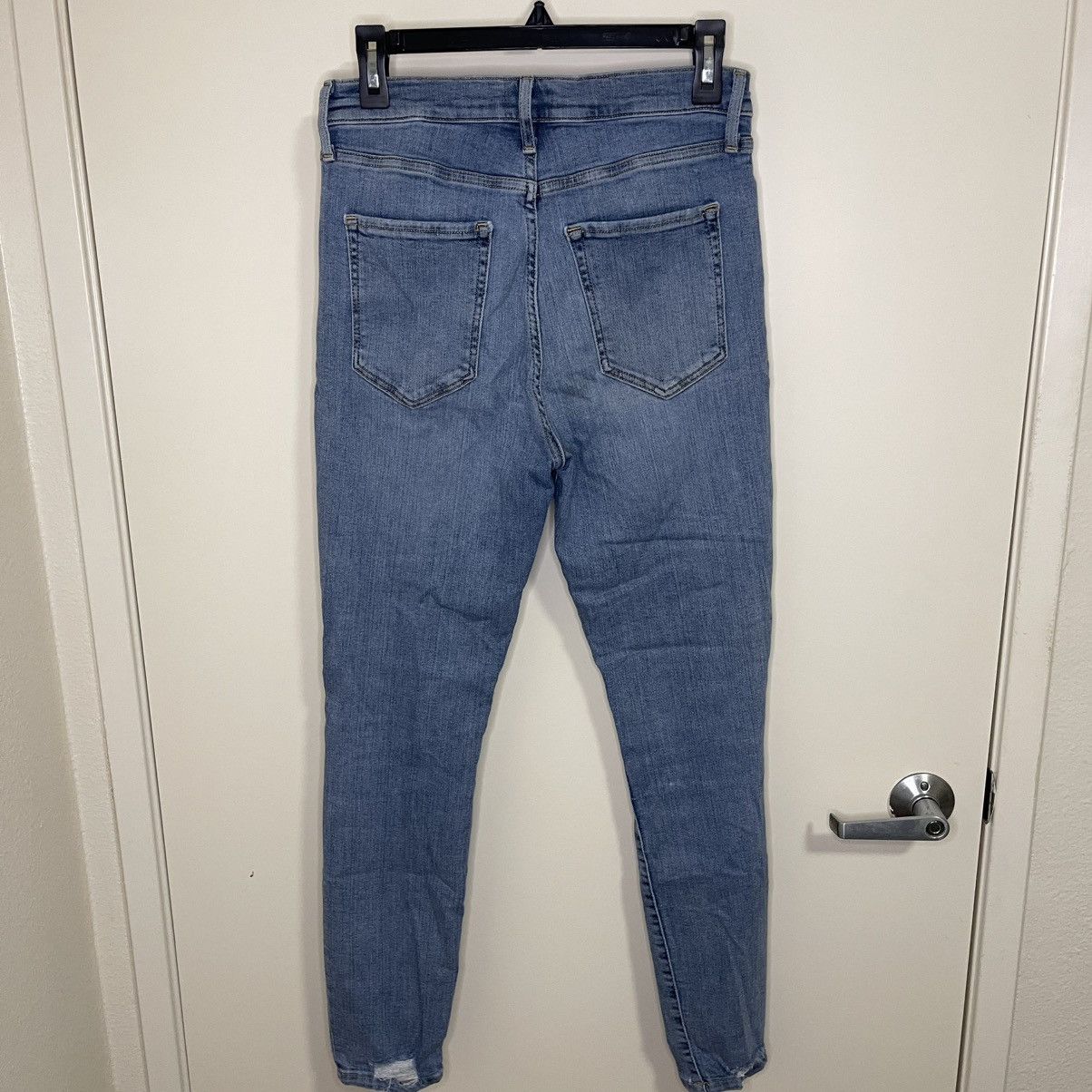 Other Banana Republic Women’s High-Rise Medium Blue Skinny Jeans Size 27" / US 4 / IT 40 - 2 Thumbnail