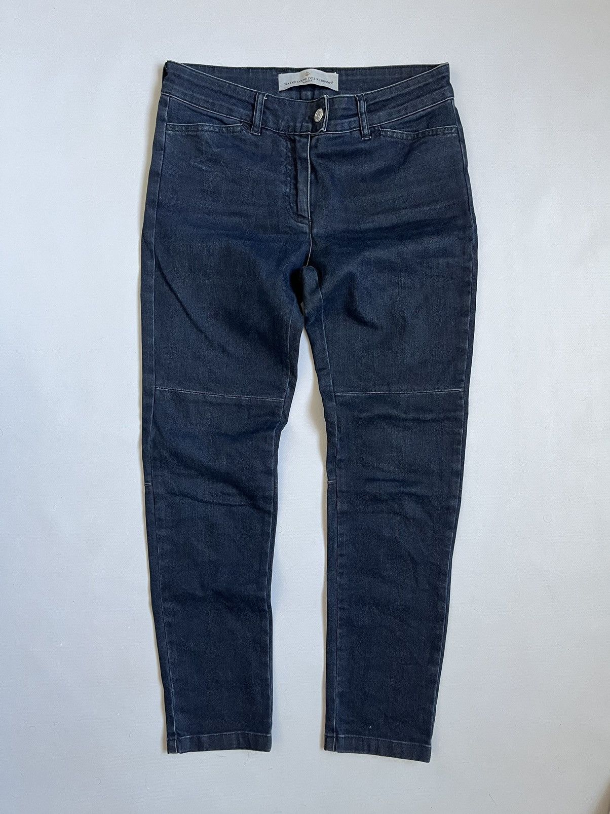 Golden Goose JOURNEY W`S PANT KIM SAND WASH ALL OVER EYELET