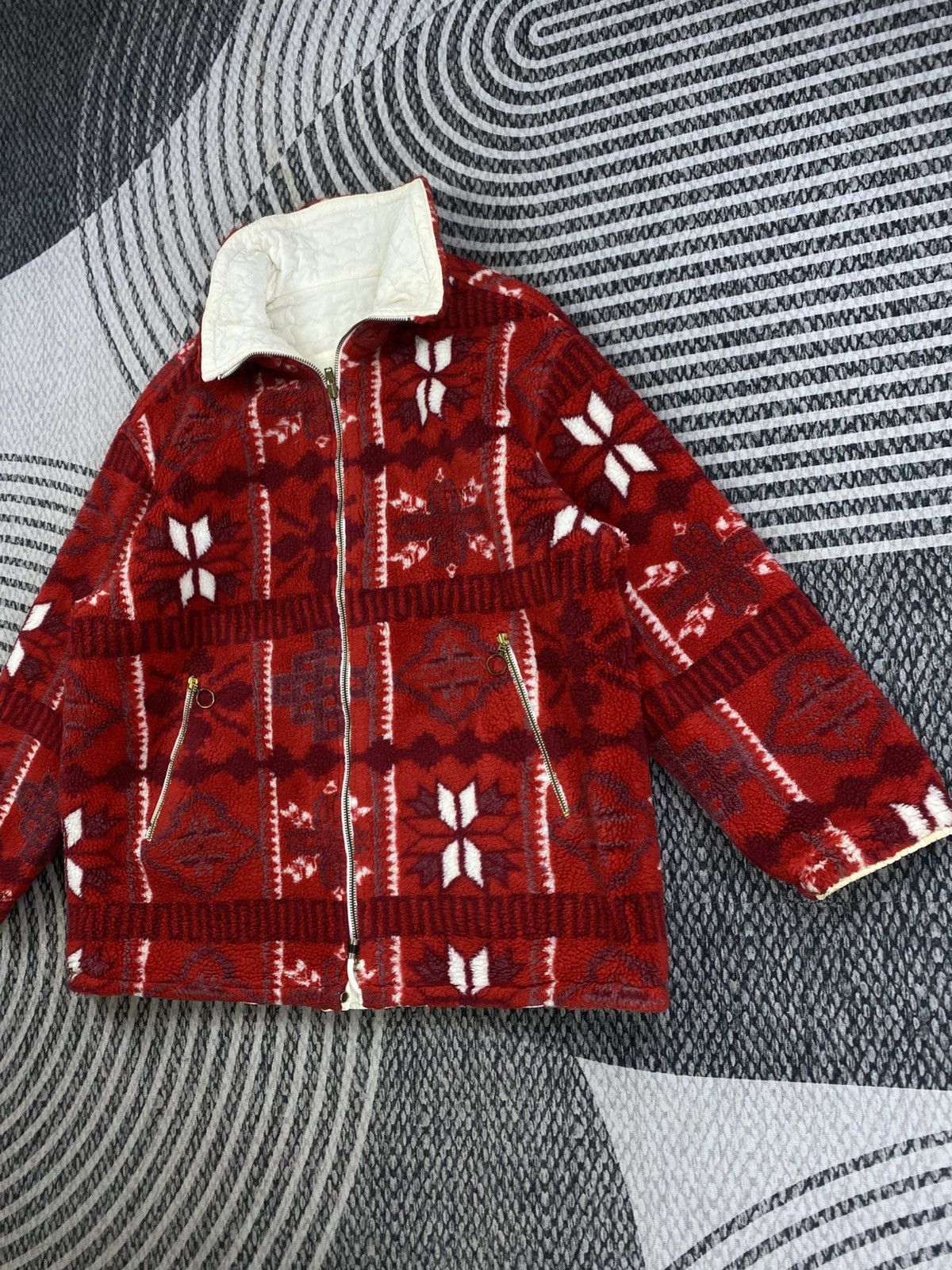 Colmar Vintager Colmar Sportswear Native Style Reversible Jacket Size US L / EU 52-54 / 3 - 6 Thumbnail