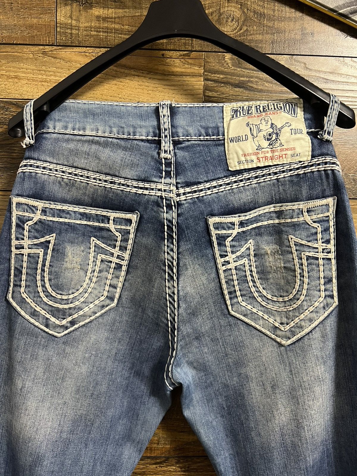 True Religion TRUE RELIGION MADE IN USA Vintage Y2K Denim Jeans Size US 32 / EU 48 - 7 Thumbnail