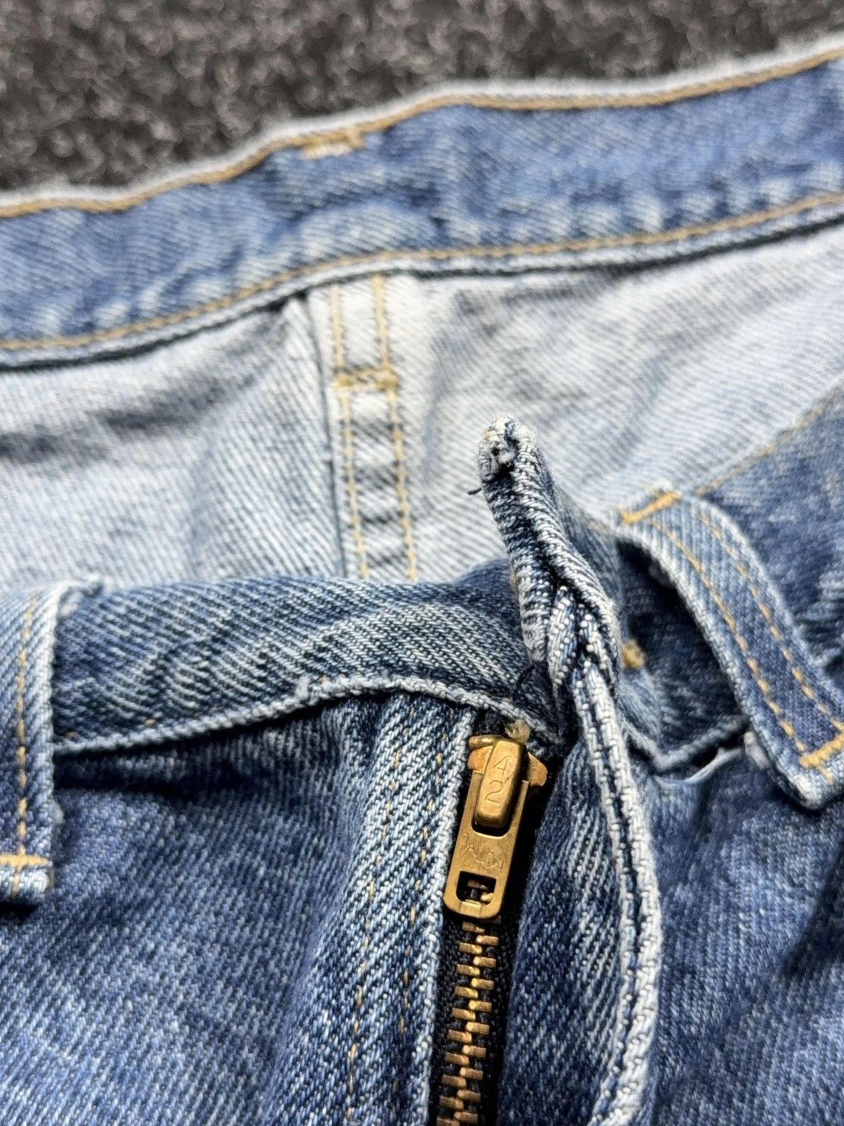 Wrangler Vintage 80s Retro Wrangler Rare Western Cowboy Jeans USA Size US 35 - 10 Thumbnail