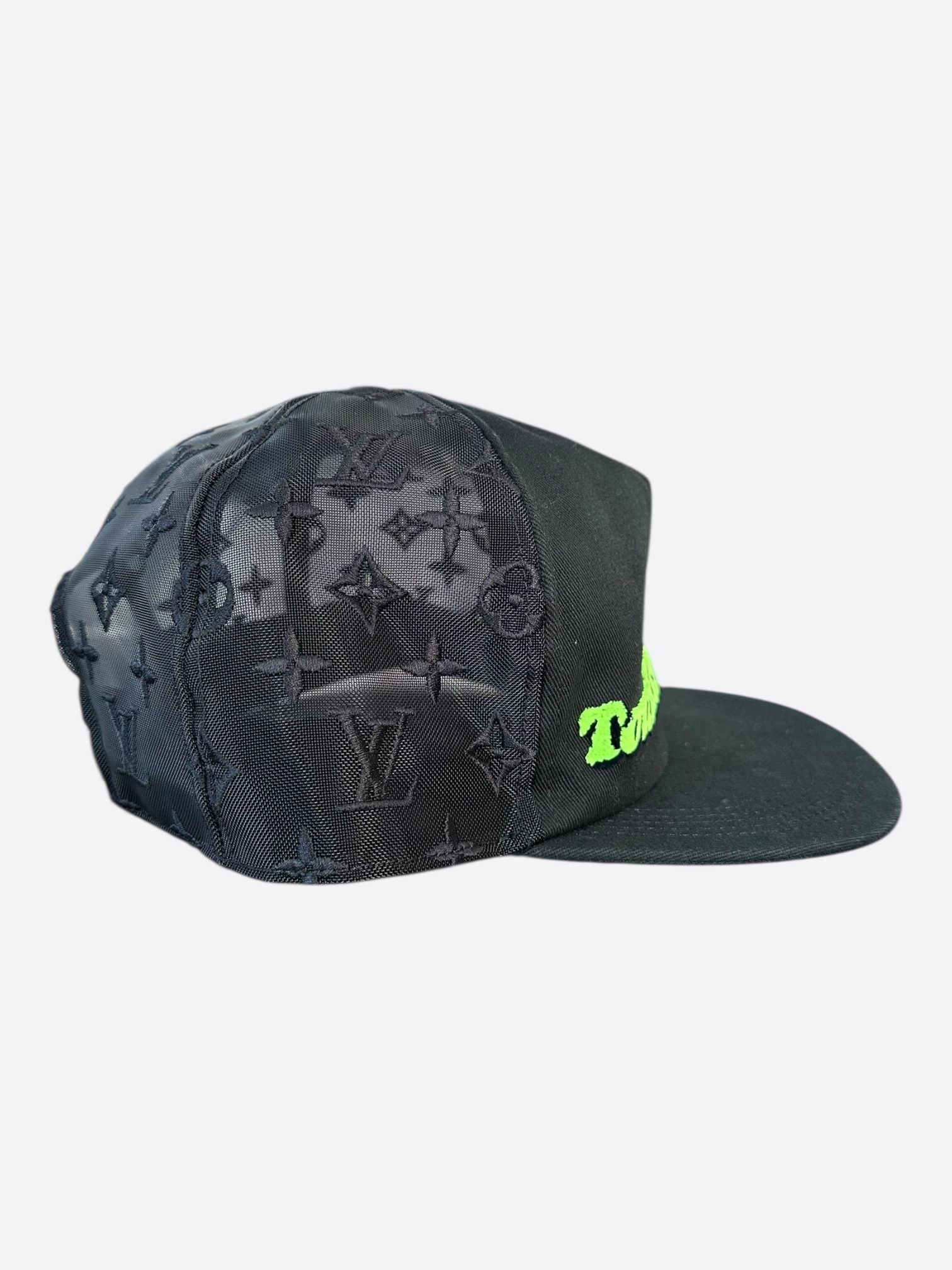 Louis Vuitton Louis Vuitton Black & Green Tourist Vs. Purist Monogram Hat Size ONE SIZE - 2 Thumbnail