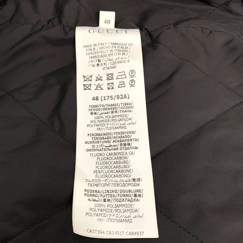 Gucci Gucci Multi-color logo printed full-print single-breasted v Size US M / EU 48-50 / 2 - 6 Thumbnail