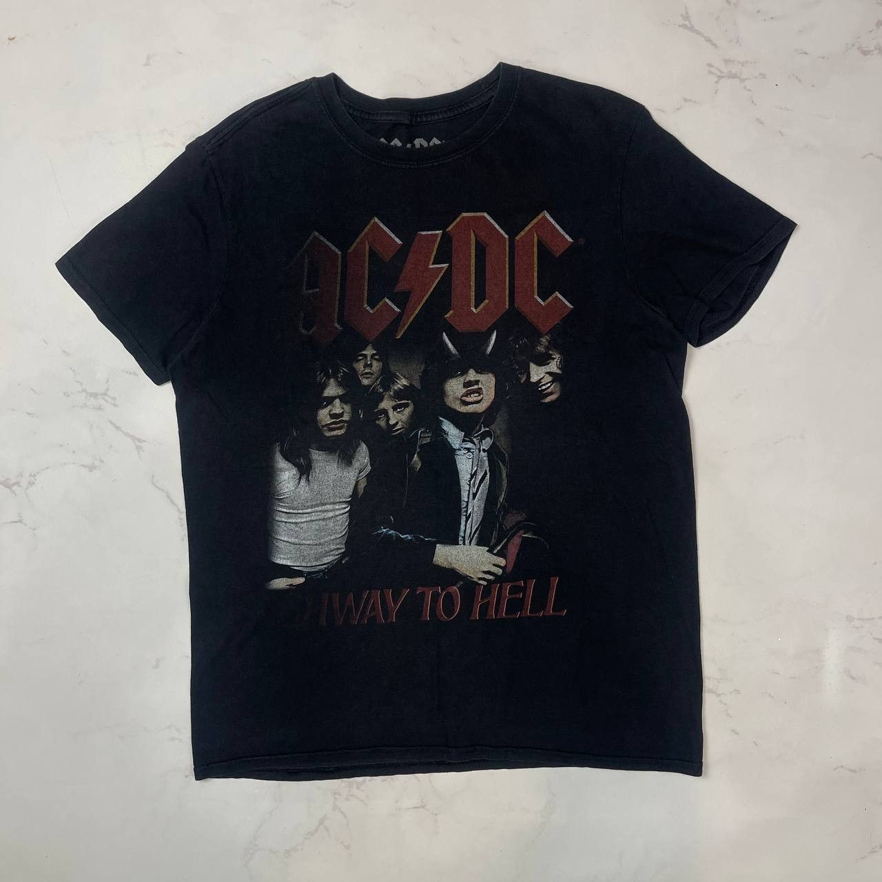 Vintage Vintage AC/DC Highway To Hell Rock Band Graphic T Shirt Tee Size US M / EU 48-50 / 2 - 1 Thumbnail